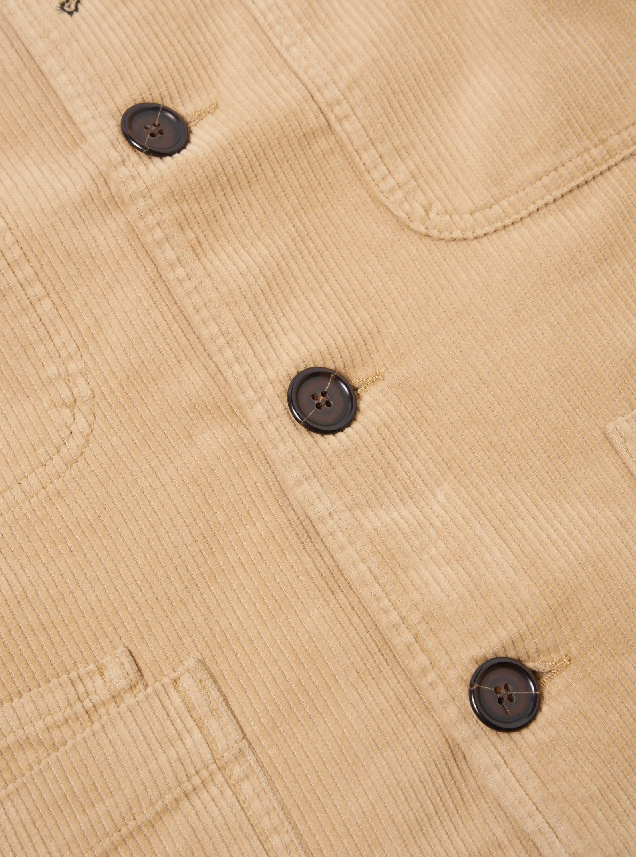 Universal Works Bakers Jacket in Fawn Cord sold by Universal Works product image thumbnail 4