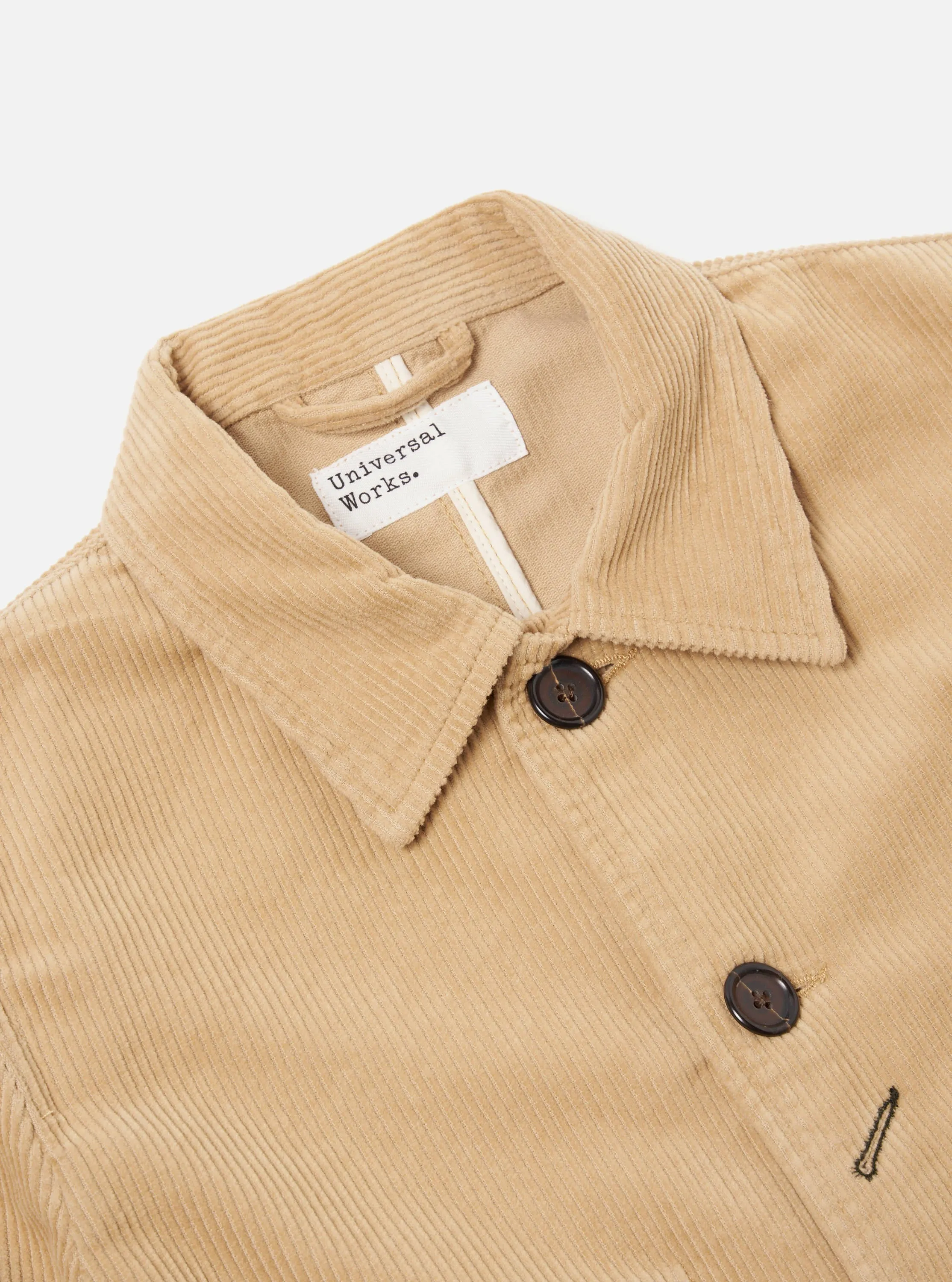 Universal Works Bakers Jacket in Fawn Cord sold by Universal Works product image thumbnail 3