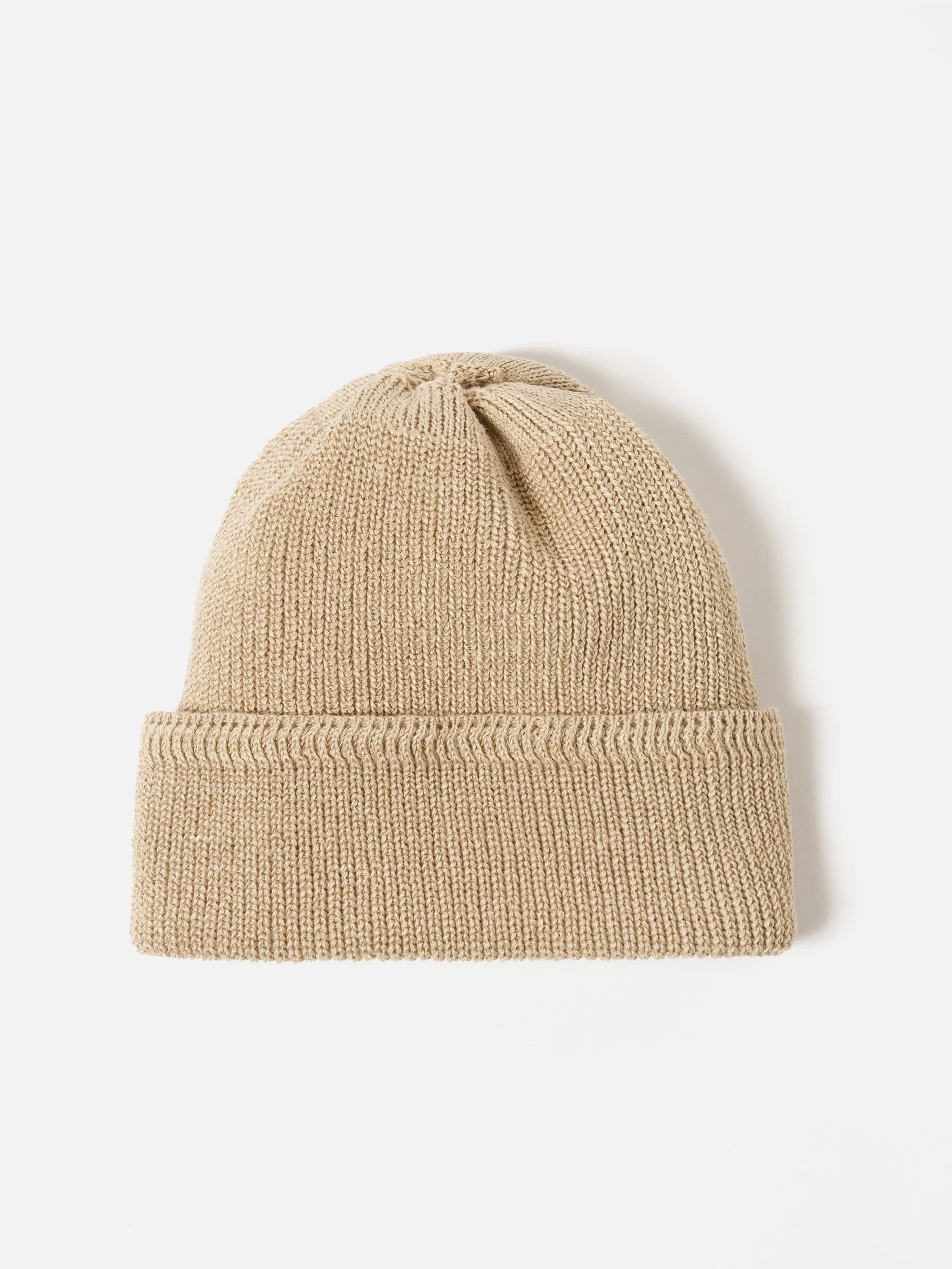cableami® Waffle Watchcap in Natural Linen sold by Universal Works
