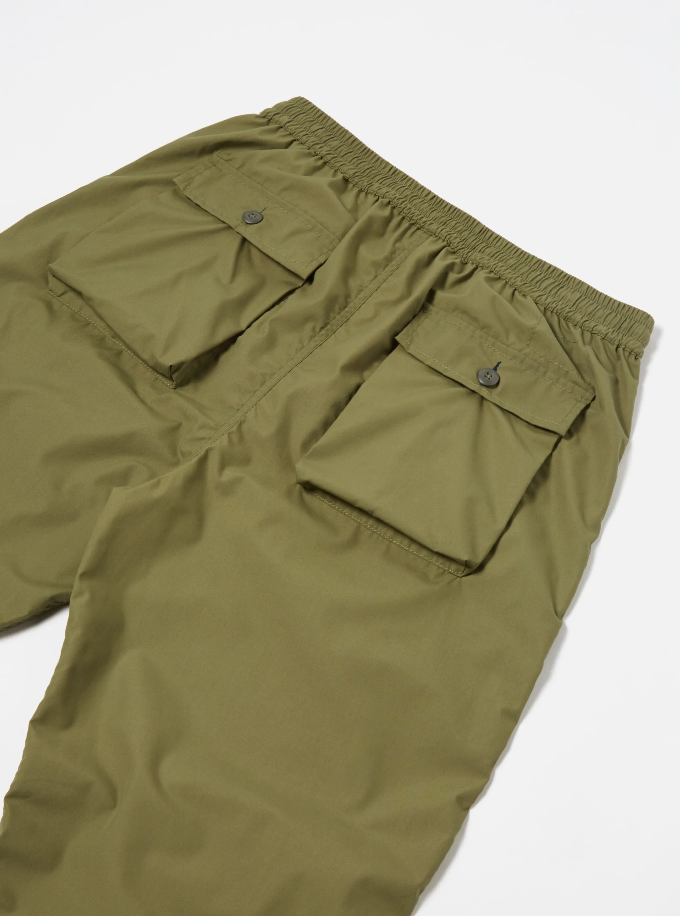 Universal Works Parachute Pant in Olive Recycled Poly Tech sold by Universal Works product image thumbnail 5