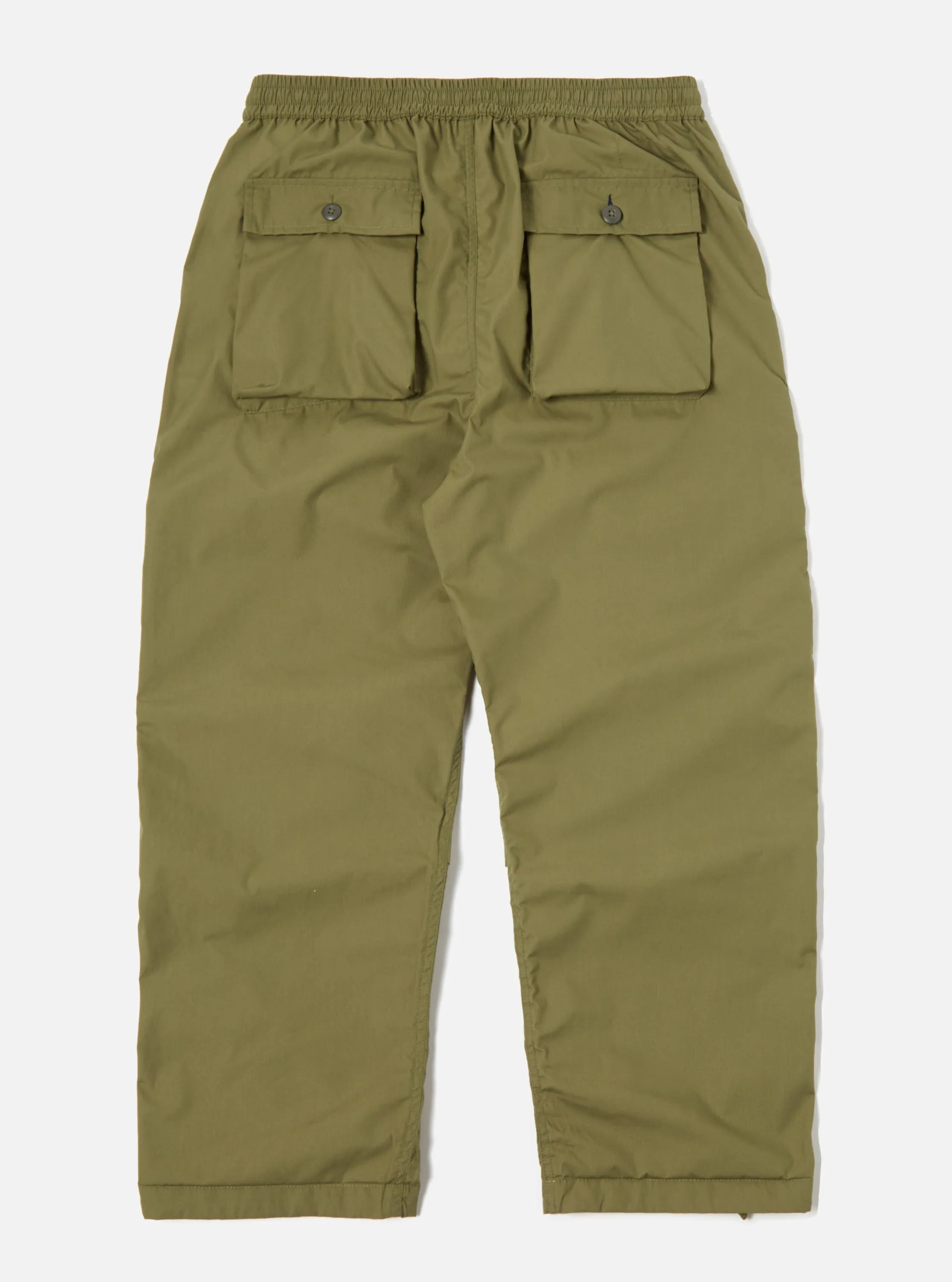 Universal Works Parachute Pant in Olive Recycled Poly Tech sold by Universal Works product image thumbnail 3
