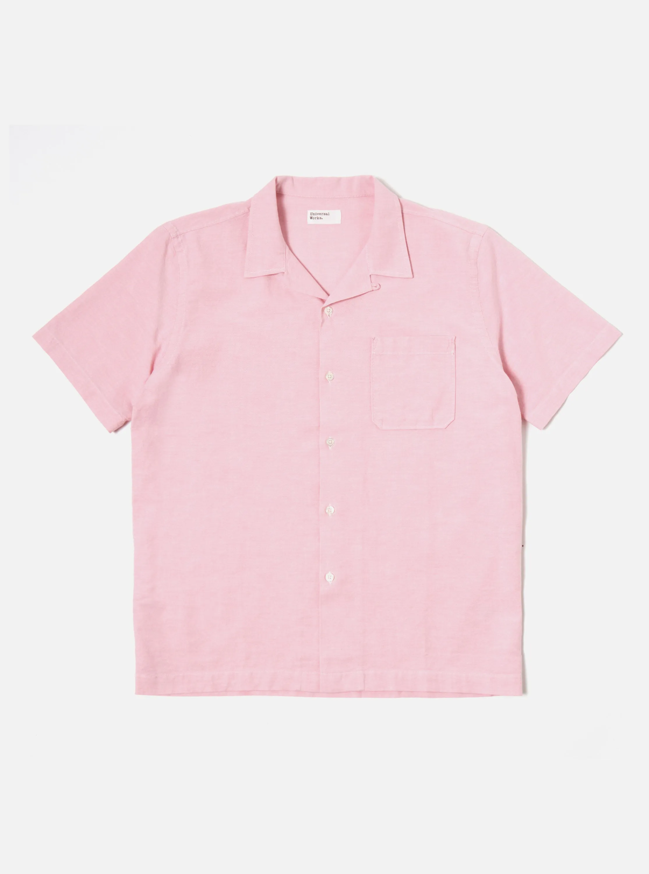 Universal Works Road Shirt in Pink Oxford Cotton sold by Universal Works product image thumbnail 2