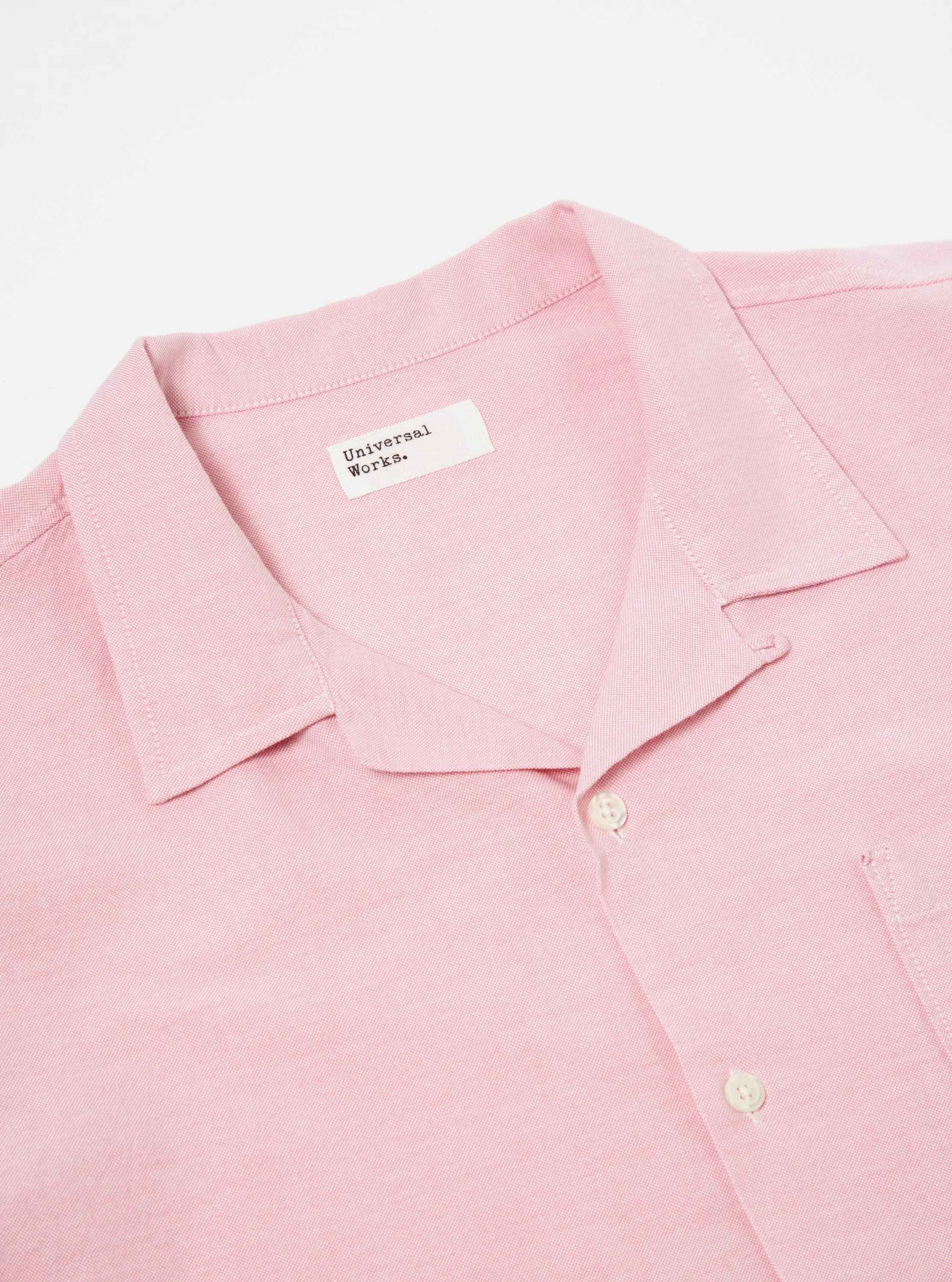Universal Works Road Shirt in Pink Oxford Cotton sold by Universal Works product image thumbnail 4