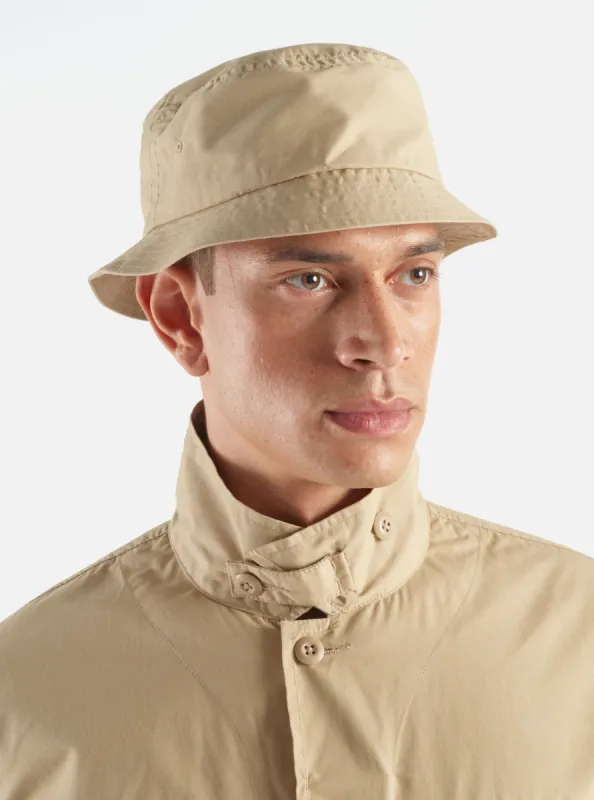 Universal Works Beach Hat in Sand Recycled Poly Tech sold by Universal Works