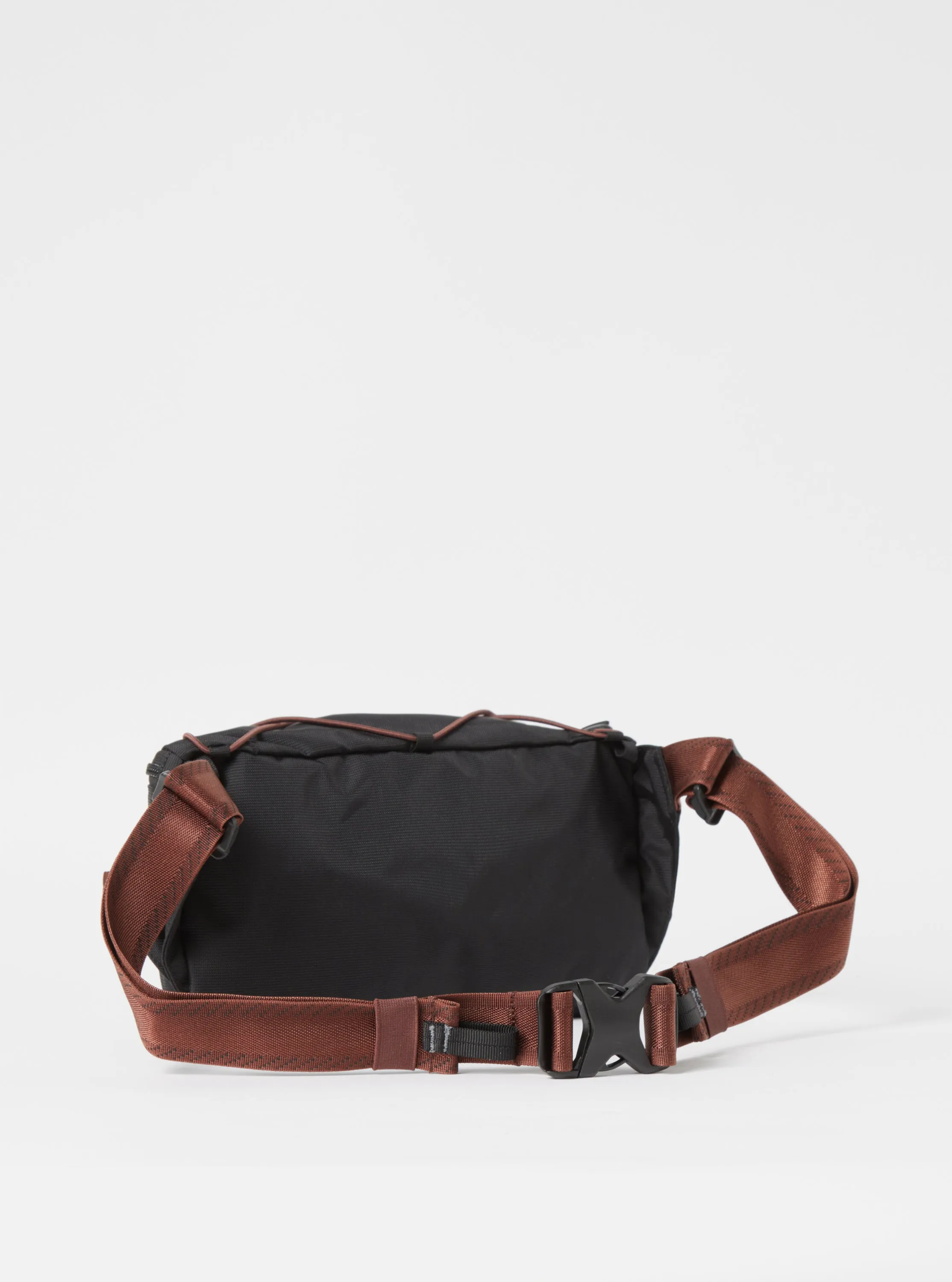 Sandqvist Allterrain Hike Crossbody Bag in Black Recycled Nylon sold by Universal Works product image thumbnail 3