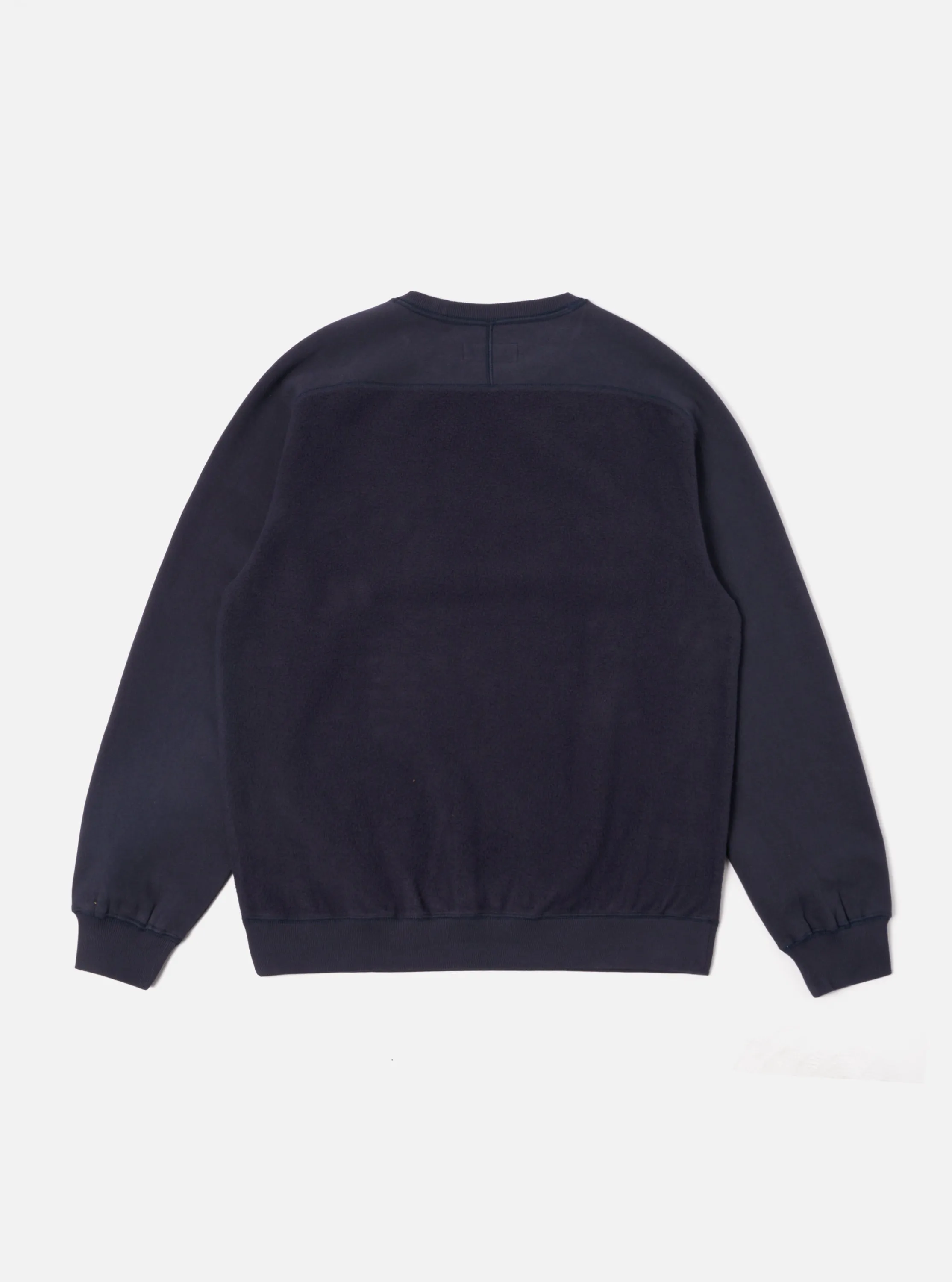 Universal Works Sweatshirt in Navy Brush Back Sweat sold by Universal Works product image thumbnail 2
