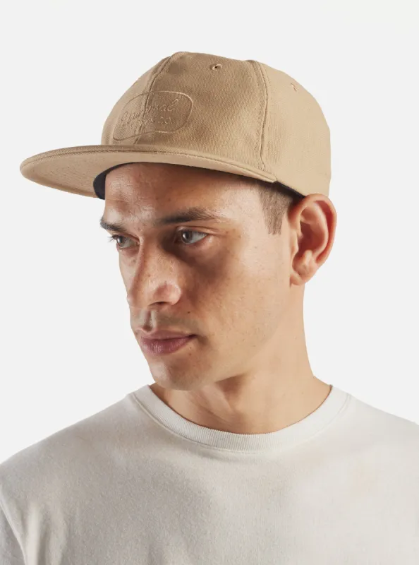 Universal Works Baseball Hat in Summer Oak Canvas sold by Universal Works