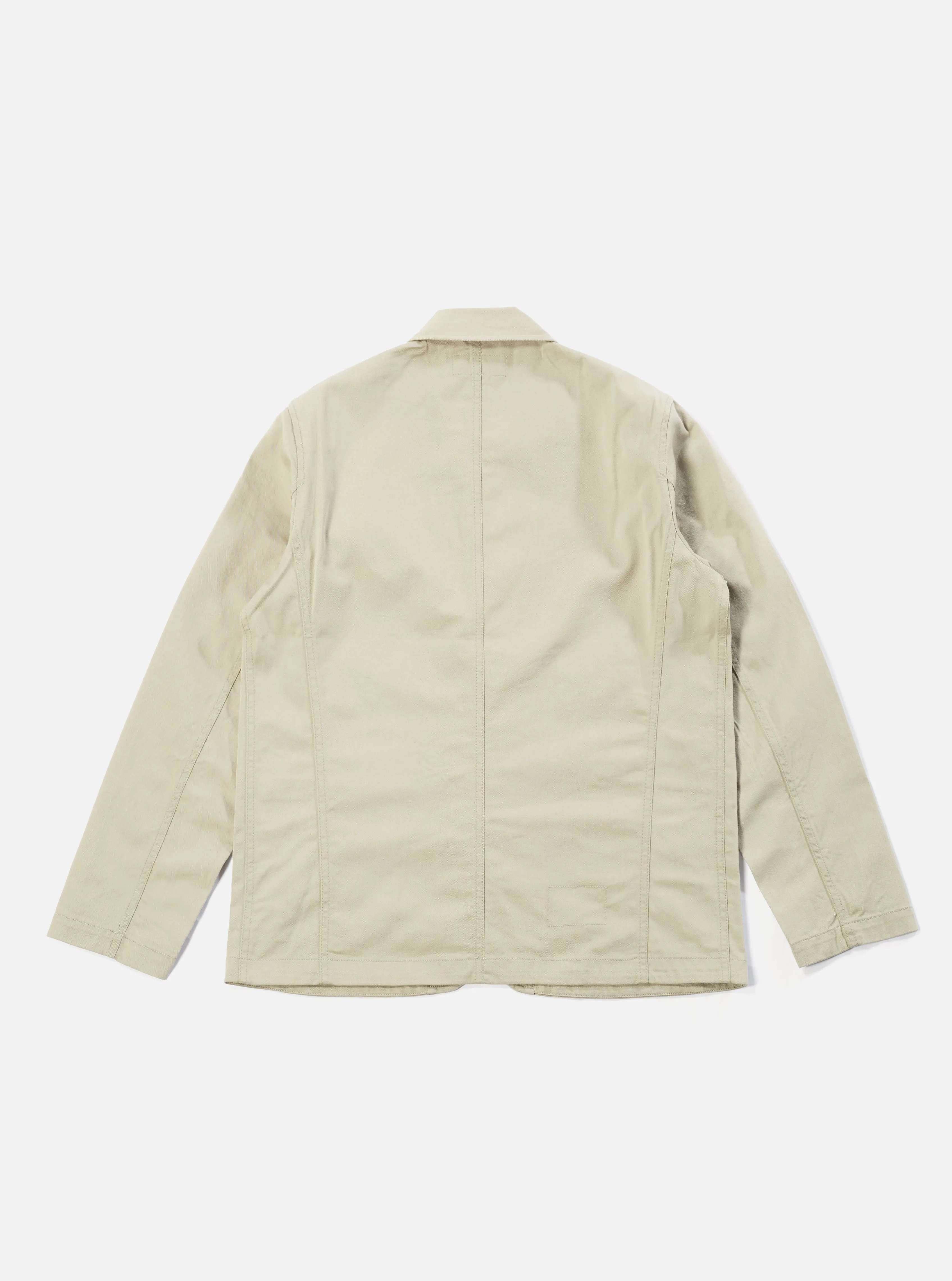 Universal Works Bakers Jacket in Stone Twill sold by Universal Works product image thumbnail 2
