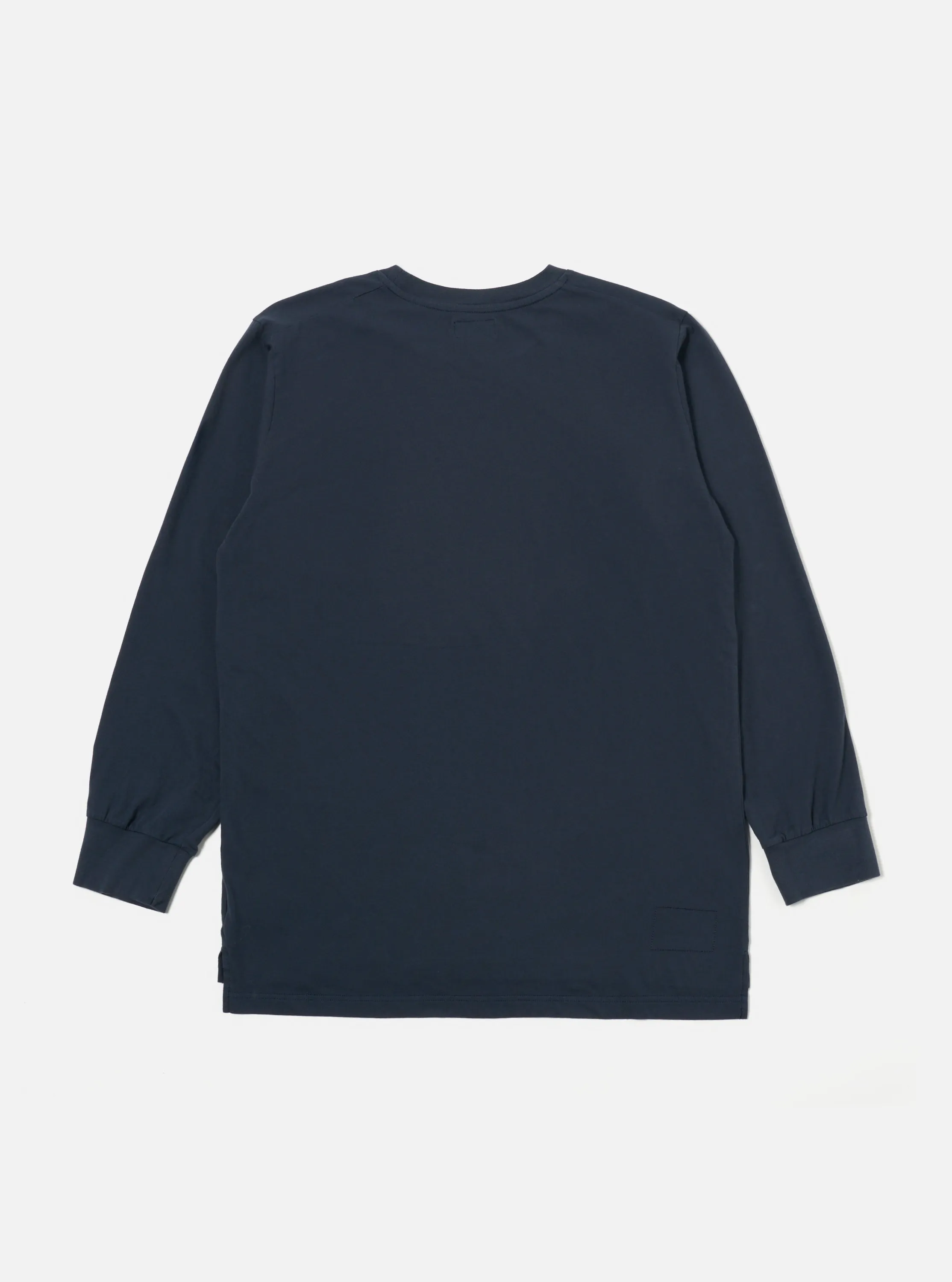 Universal Works L/S Tee in Navy Organic Jersey sold by Universal Works product image thumbnail 2