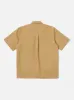 Universal Works Tech Overshirt in Sand Brushed Polytech sold by Universal Works