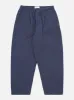 Universal Works Oxford Pant in Dark Navy Quilt Cotton sold by Universal Works