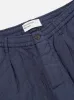 Universal Works Oxford Pant in Dark Navy Quilt Cotton sold by Universal Works