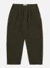 Universal Works Oxford Pant in Olive Recycled Soft Wool sold by Universal Works