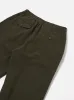 Universal Works Oxford Pant in Olive Recycled Soft Wool sold by Universal Works