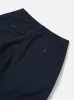 Universal Works Pleated Track Short in Navy Brushed Polytech sold by Universal Works