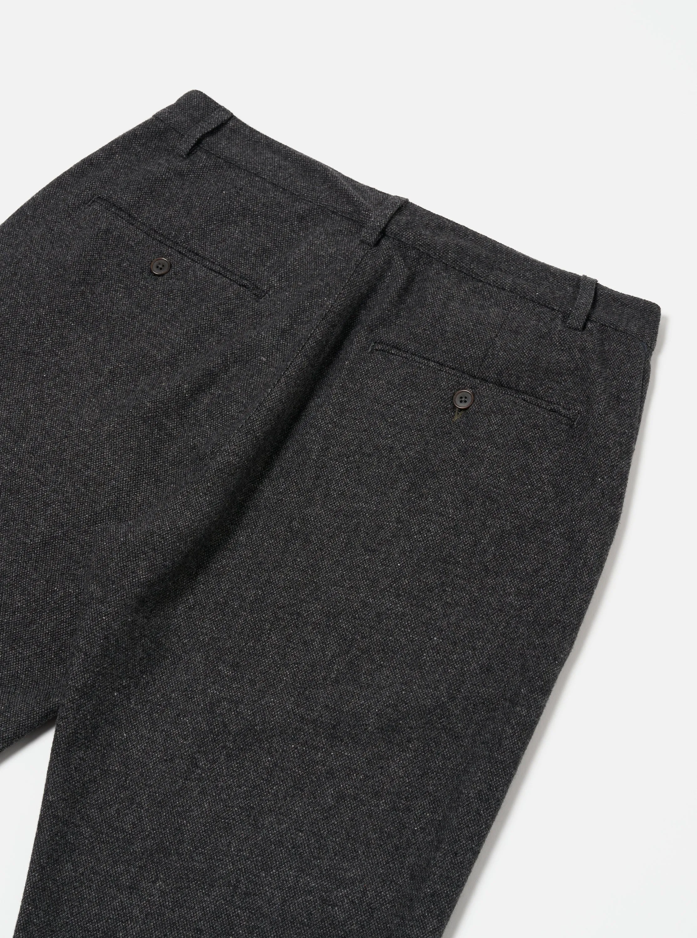 Universal Works Military Chino in Grey Anders Wool Upcycled sold by Universal Works product image thumbnail 4