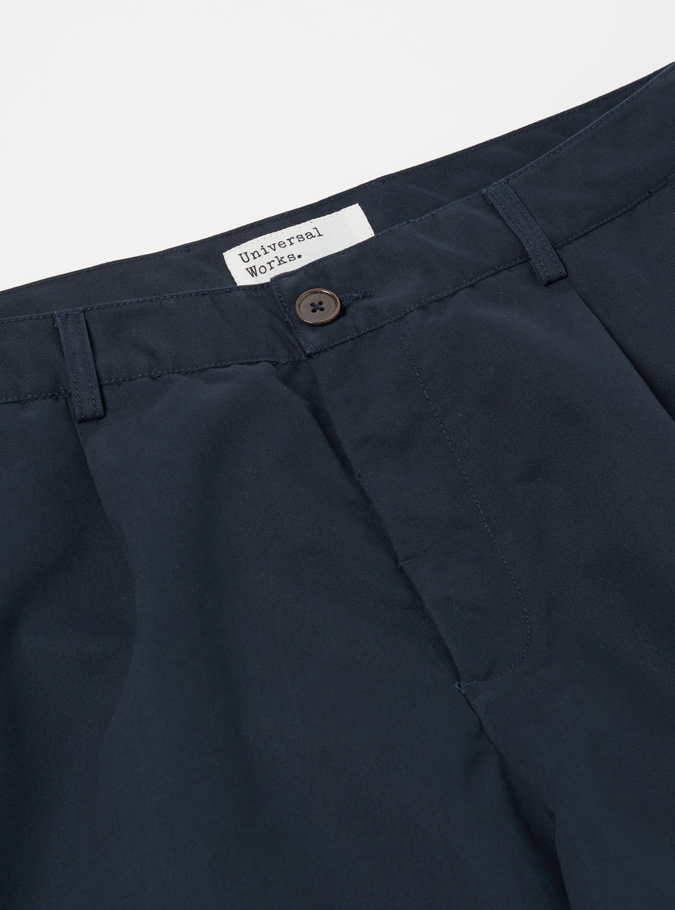 Universal Works Duke Pant in Navy Brushed Polytech sold by Universal Works product image thumbnail 3