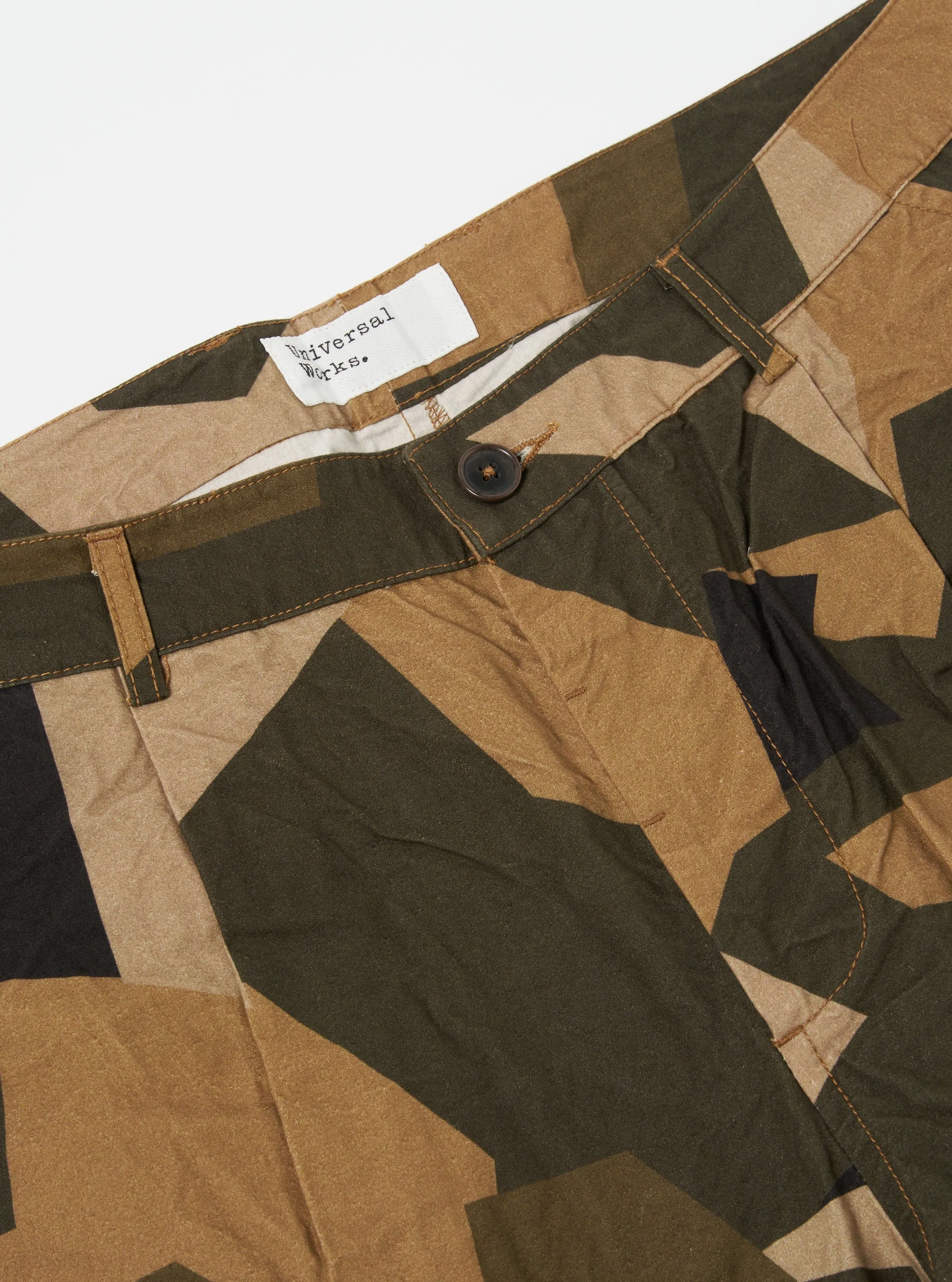 Universal Works Duke Pant in Brown Swedish Camo sold by Universal Works product image thumbnail 3