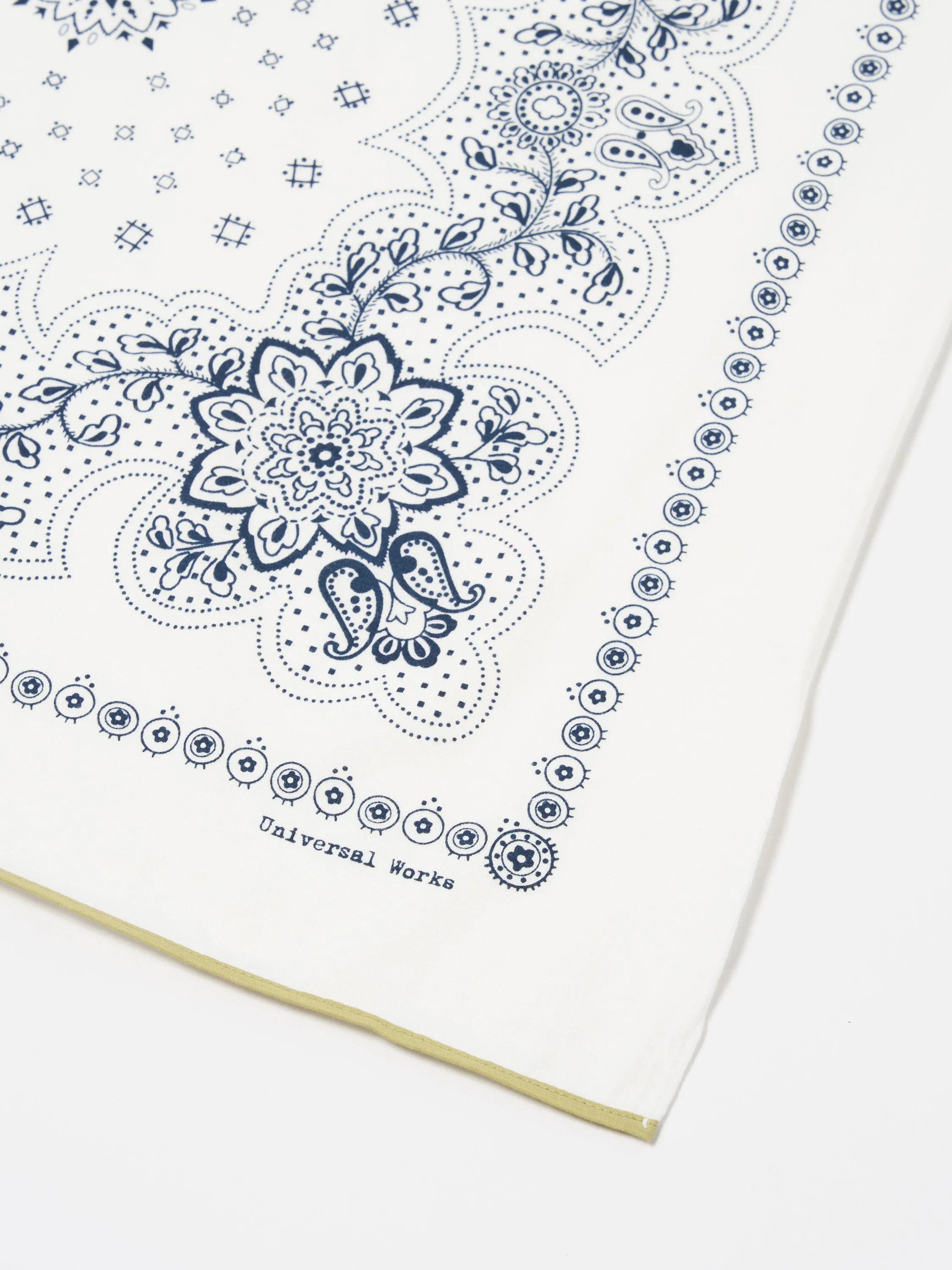 Universal Works Jersey Neckerchief in Ecru Single Jersey sold by Universal Works product image thumbnail 2