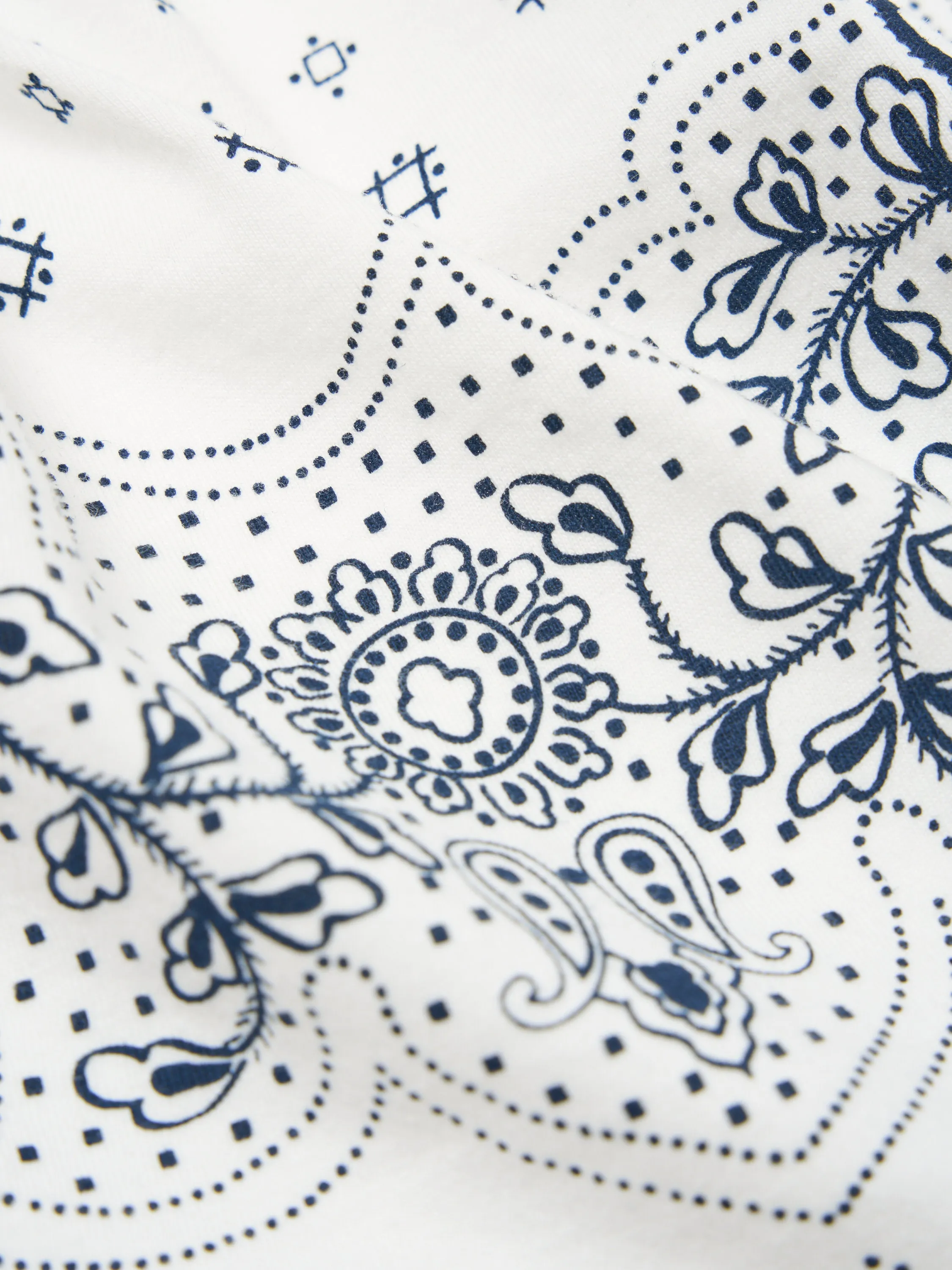 Universal Works Jersey Neckerchief in Ecru Single Jersey sold by Universal Works product image thumbnail 3