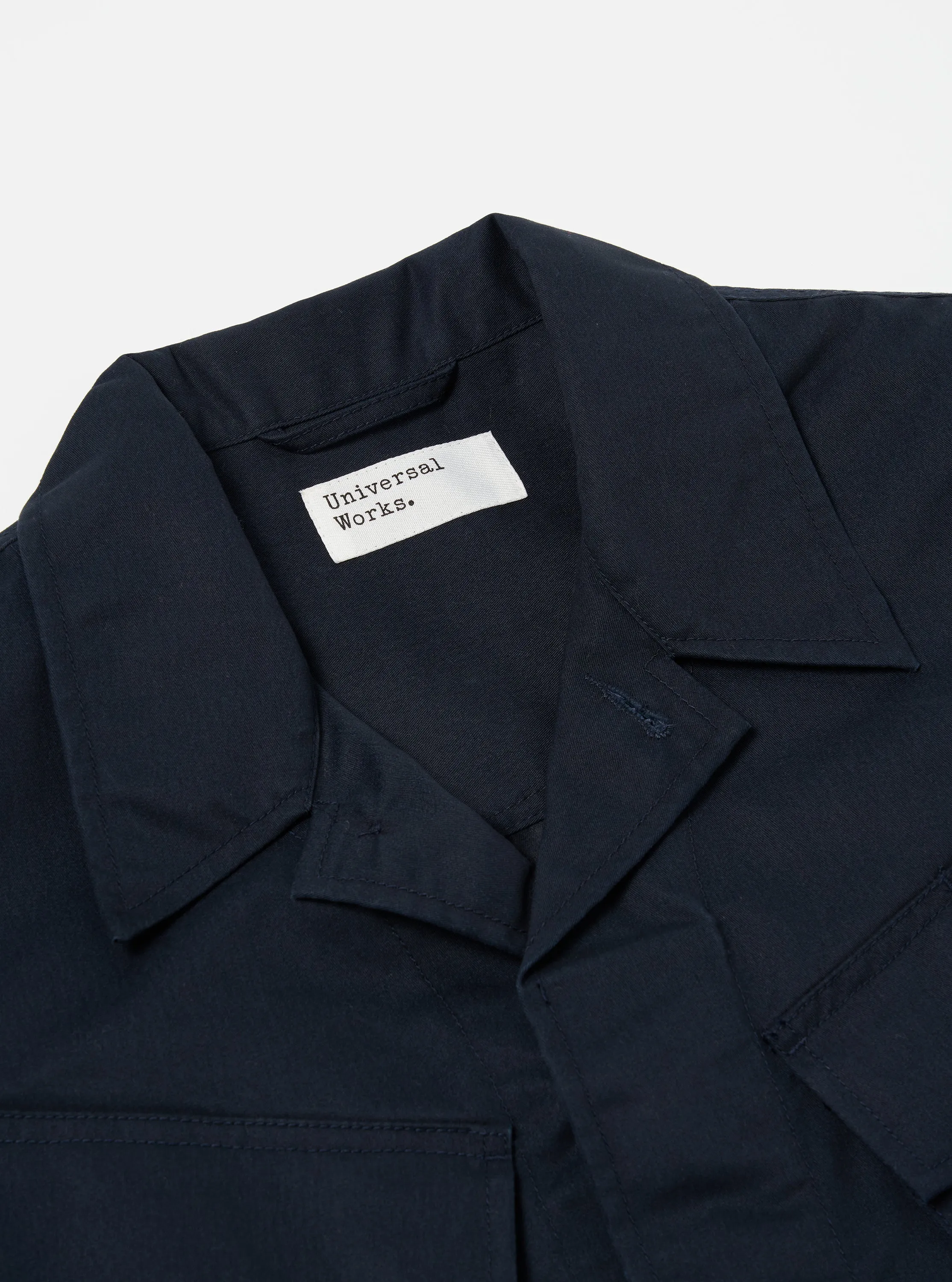 Universal Works Jungle Jacket in Navy Brushed Polytech sold by Universal Works product image thumbnail 3