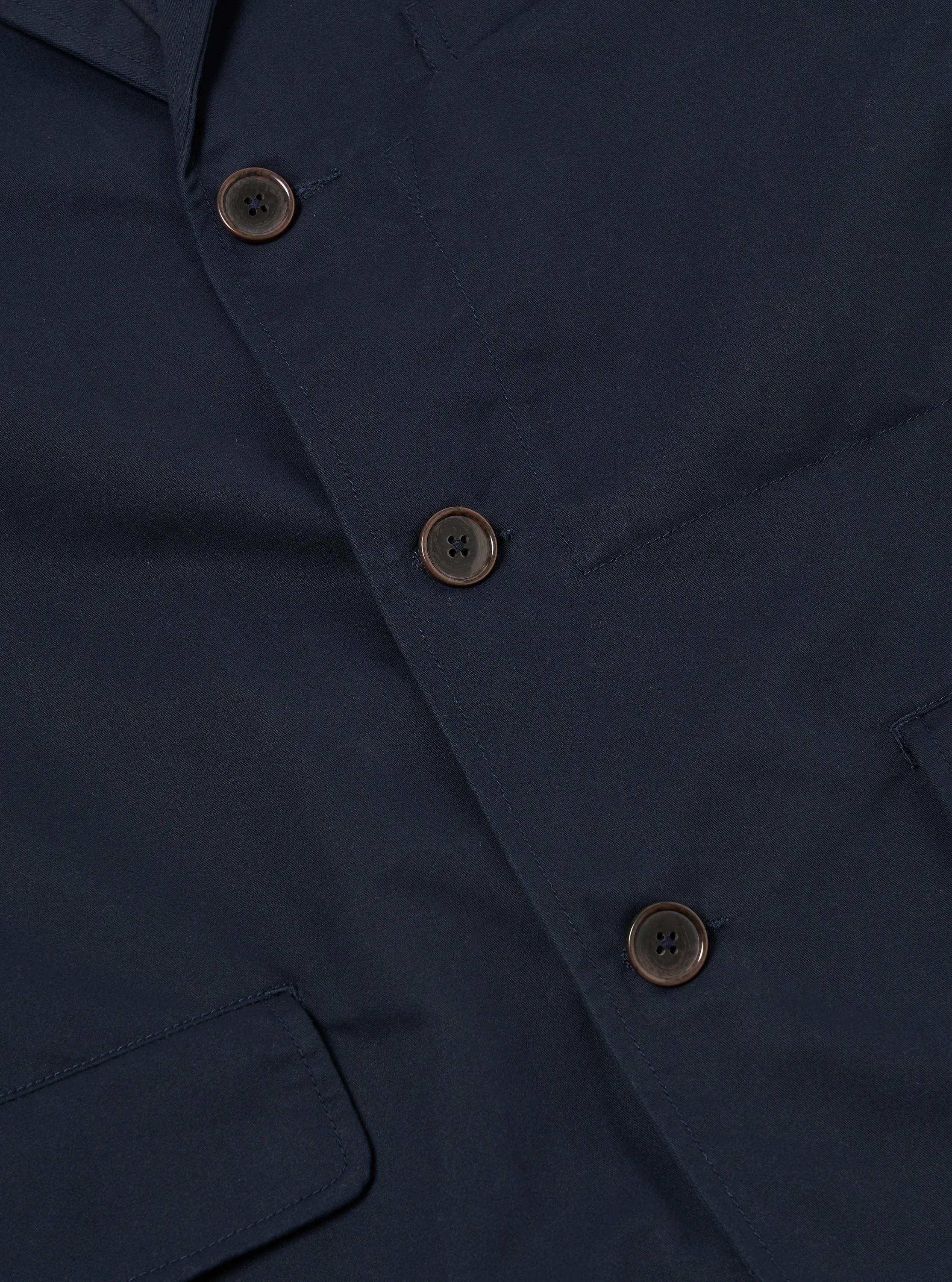 Universal Works Capitol Jacket in Navy Brushed Polytech sold by Universal Works product image thumbnail 4