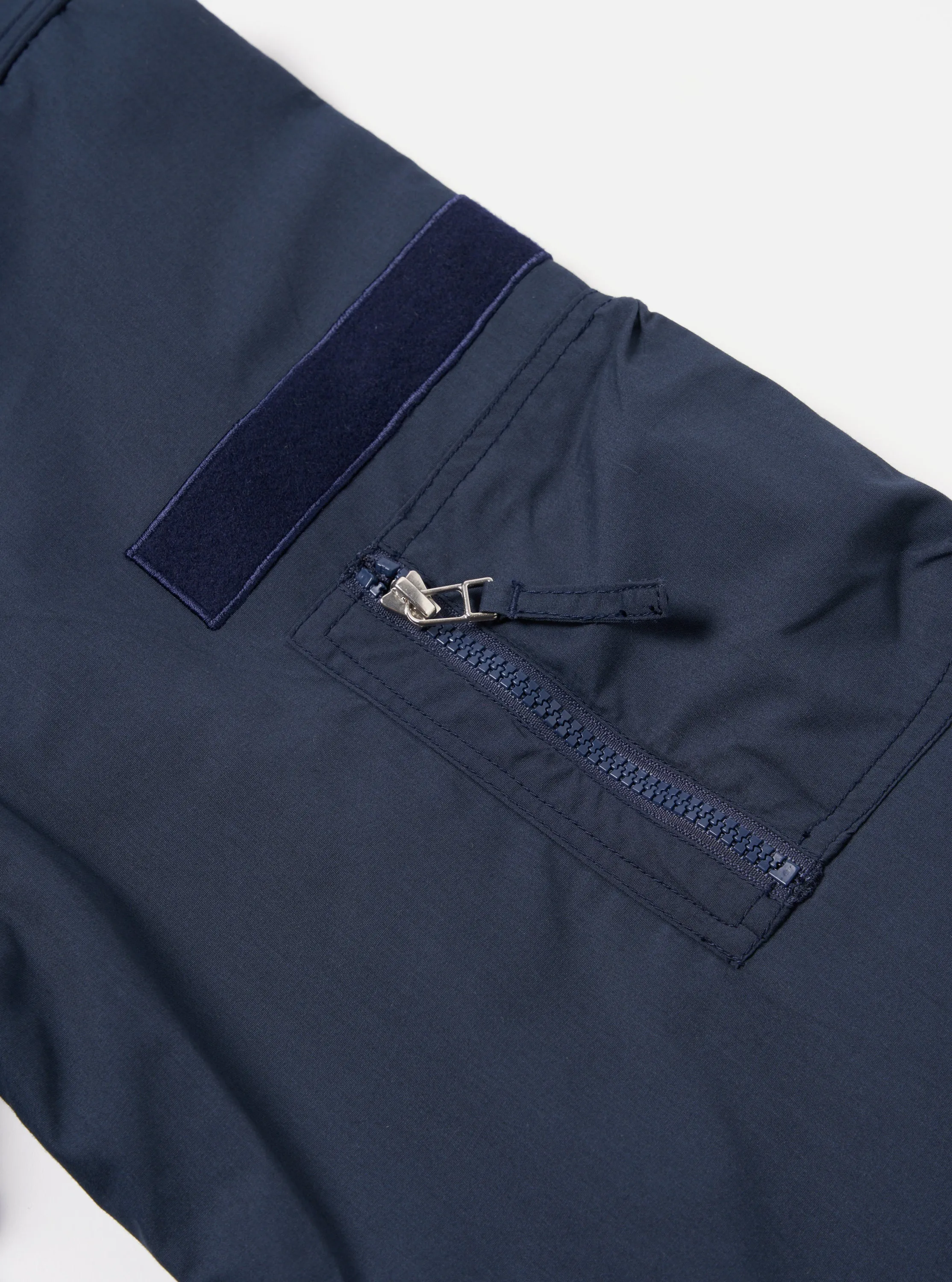 Universal Works Beach Parka II in Navy Melton/Recycled Polytech sold by Universal Works product image thumbnail 5