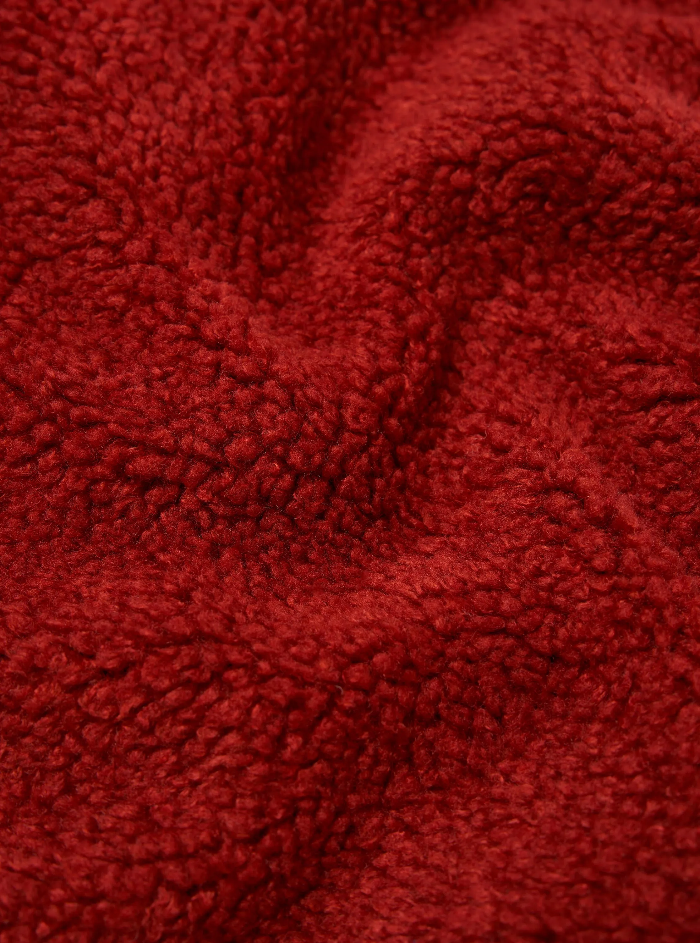 Universal Works Zip Gilet in Orange Mountain Fleece sold by Universal Works product image thumbnail 5