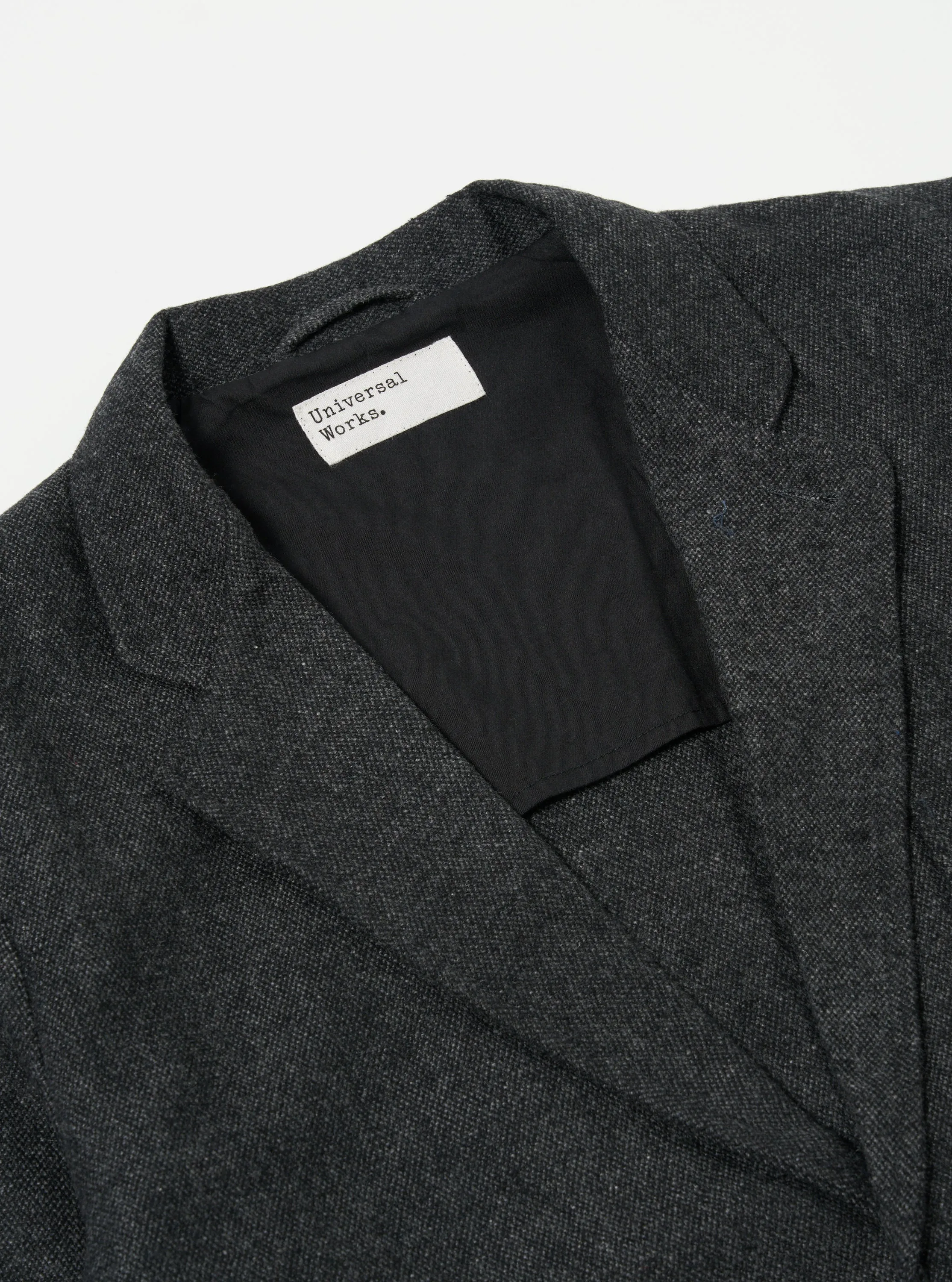 Universal Works Two Button Jacket in Grey Anders Wool Upcycled sold by Universal Works product image thumbnail 3
