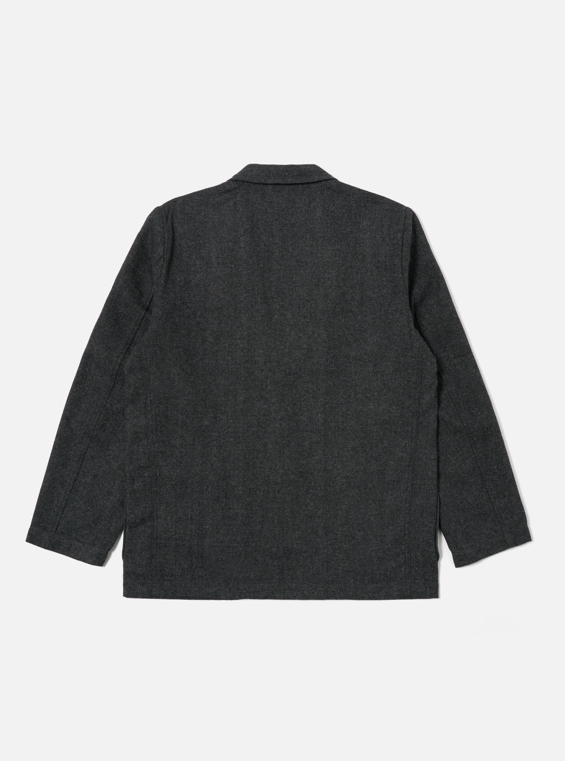 Universal Works Two Button Jacket in Grey Anders Wool Upcycled sold by Universal Works product image thumbnail 2