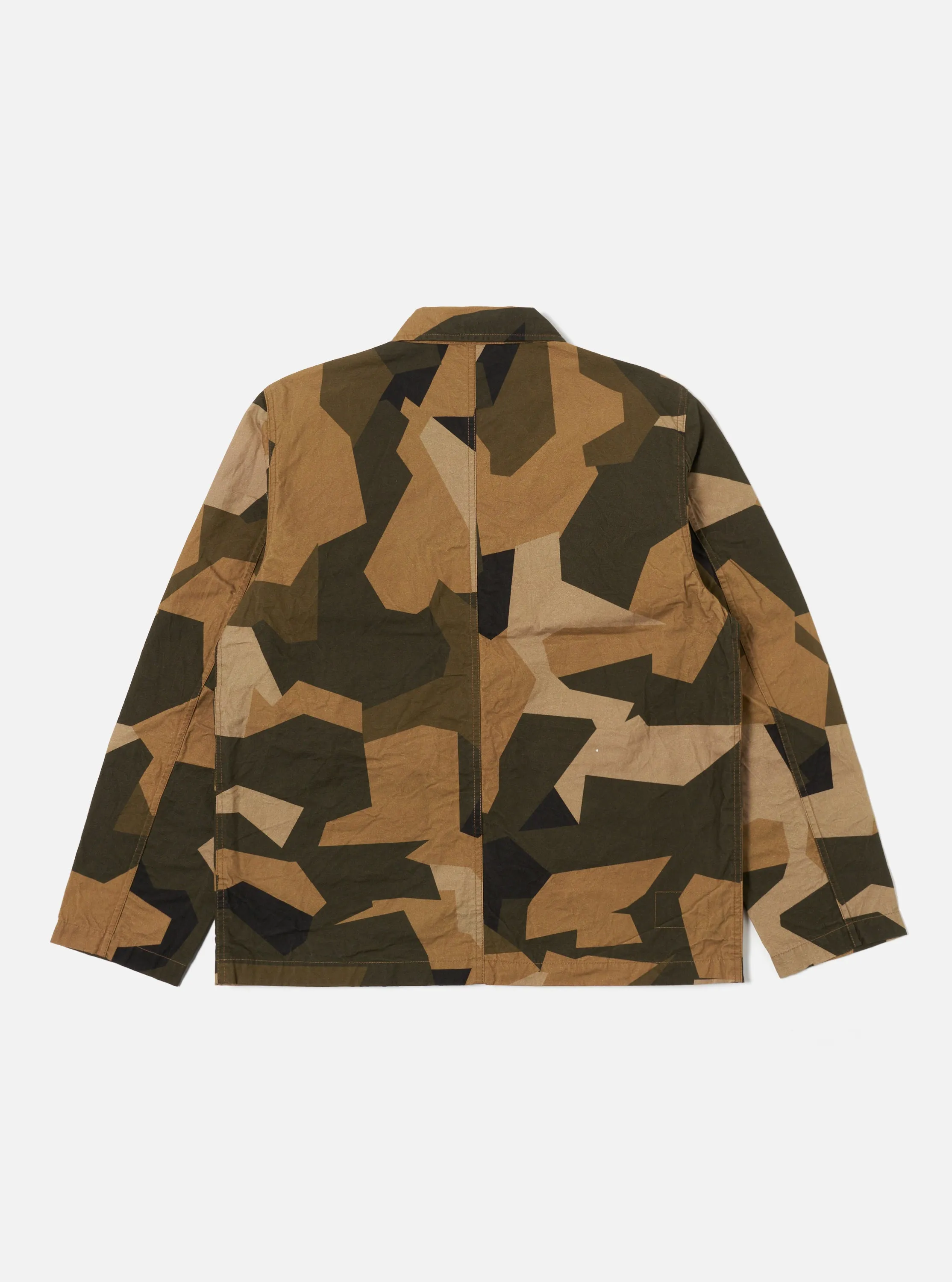Universal Works Utility Jacket in Brown Swedish Camo sold by Universal Works product image thumbnail 2