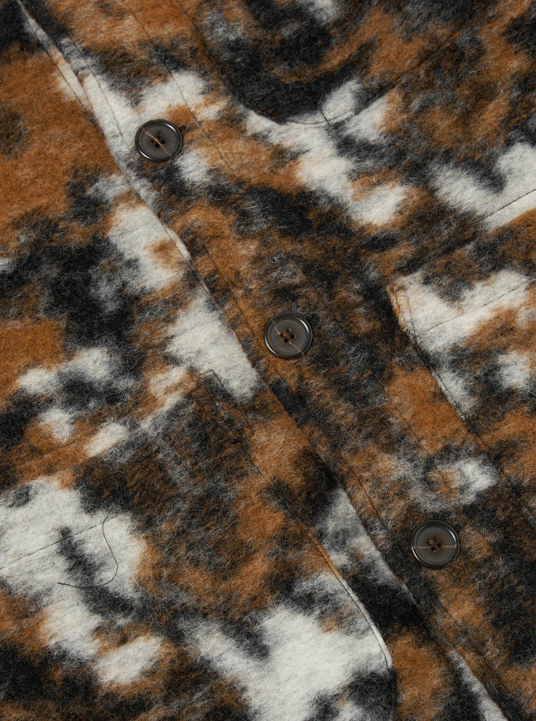 Universal Works Field Jacket in Brown Ylang Flower Fleece sold by Universal Works product image thumbnail 4