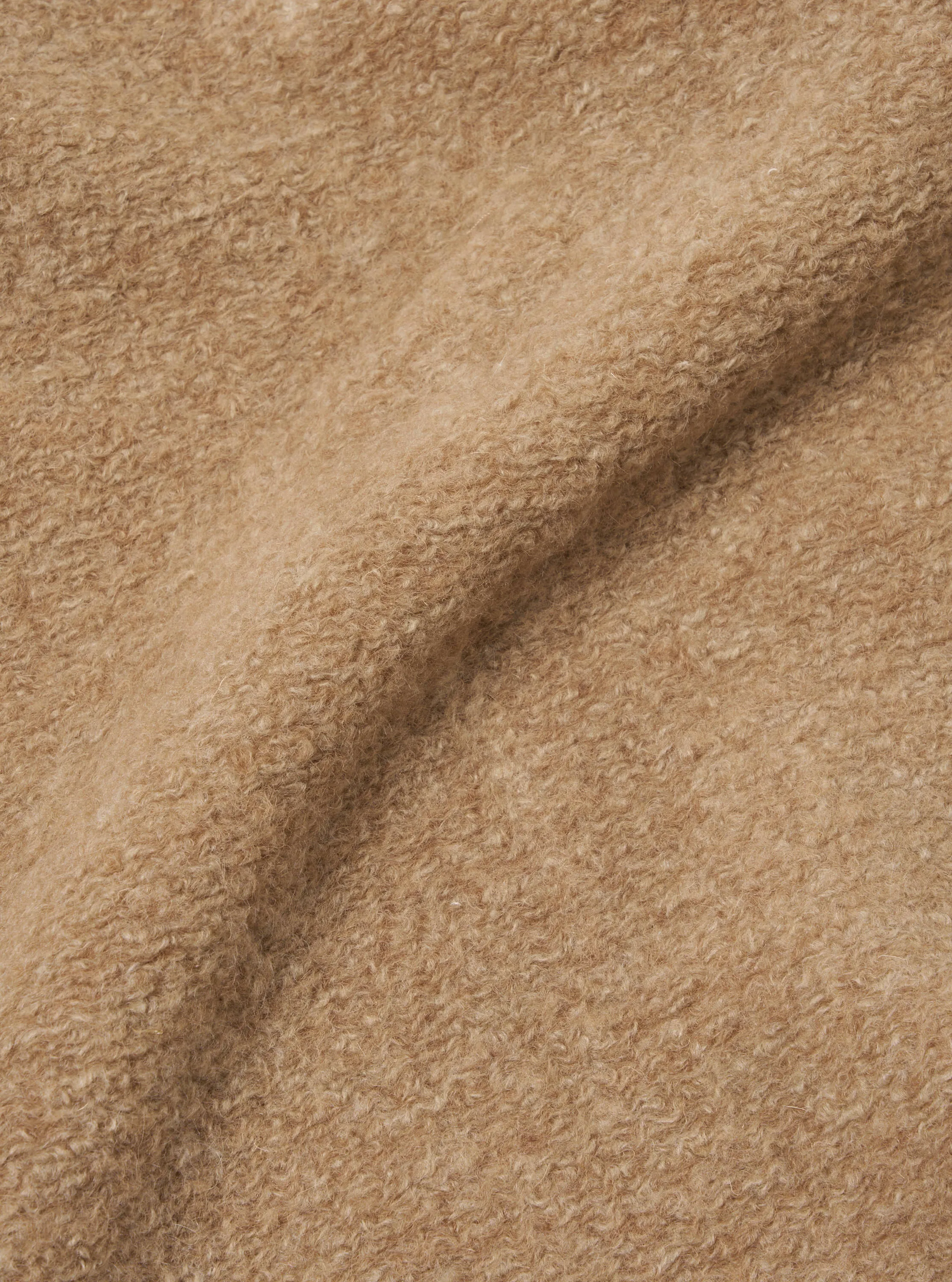 Universal Works Climbing Gilet in Sand Teddy Fleece sold by Universal Works product image thumbnail 5