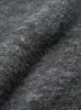 Universal Works Climbing Gilet in Grey Teddy Fleece sold by Universal Works
