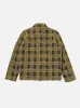 Universal Works Field Jacket in Grey Jacquard Fleece sold by Universal Works