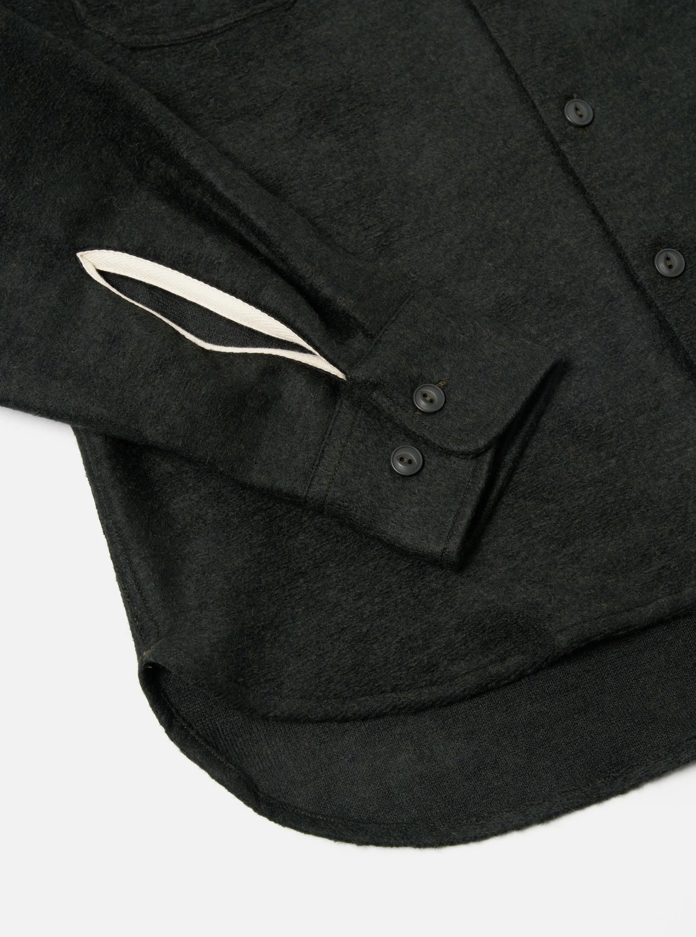 Universal Works Work Shirt in Forest Dam Marl sold by Universal Works product image thumbnail 5