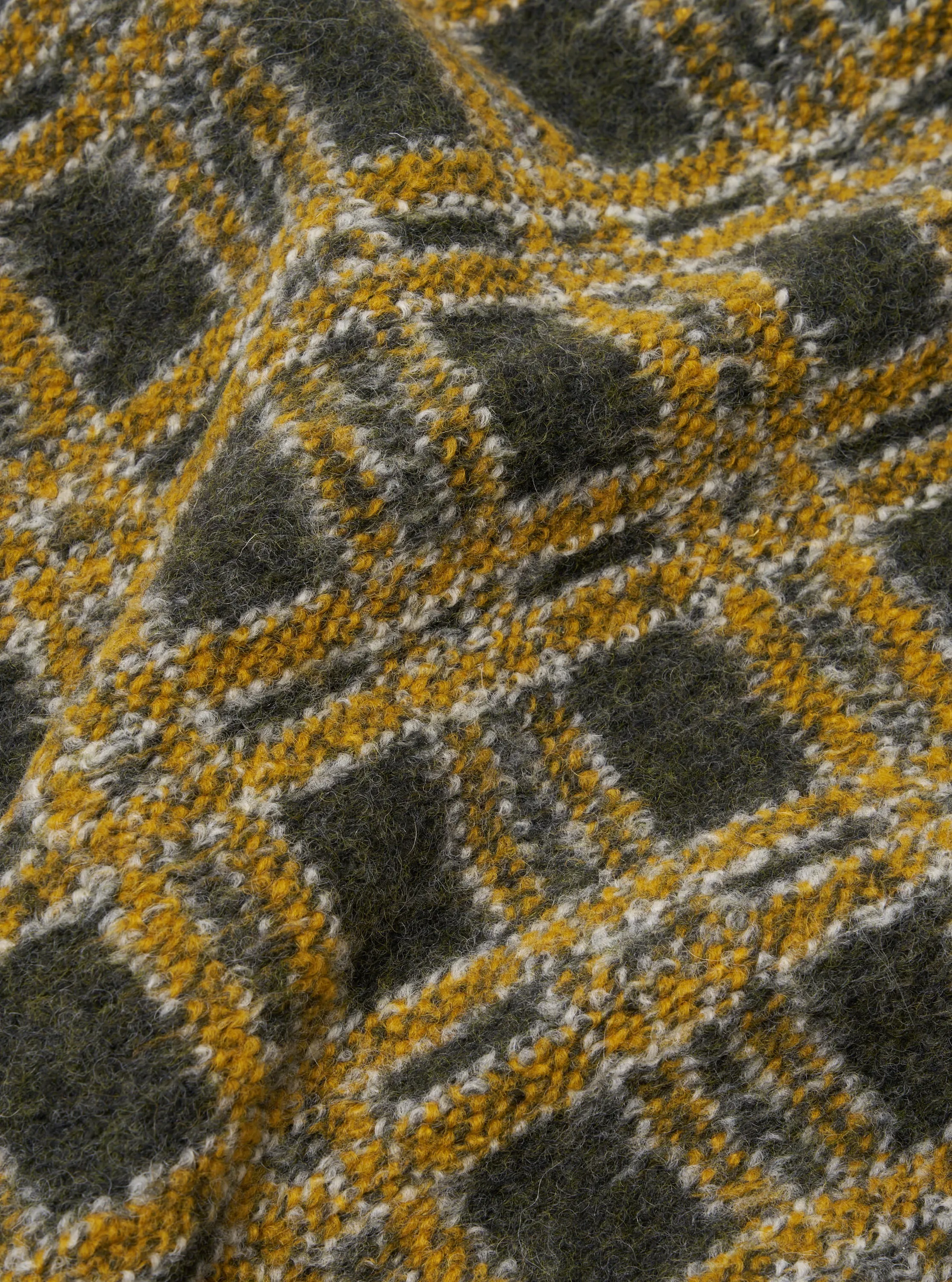 Universal Works Climbing Gilet in Grey Jacquard Fleece sold by Universal Works product image thumbnail 5