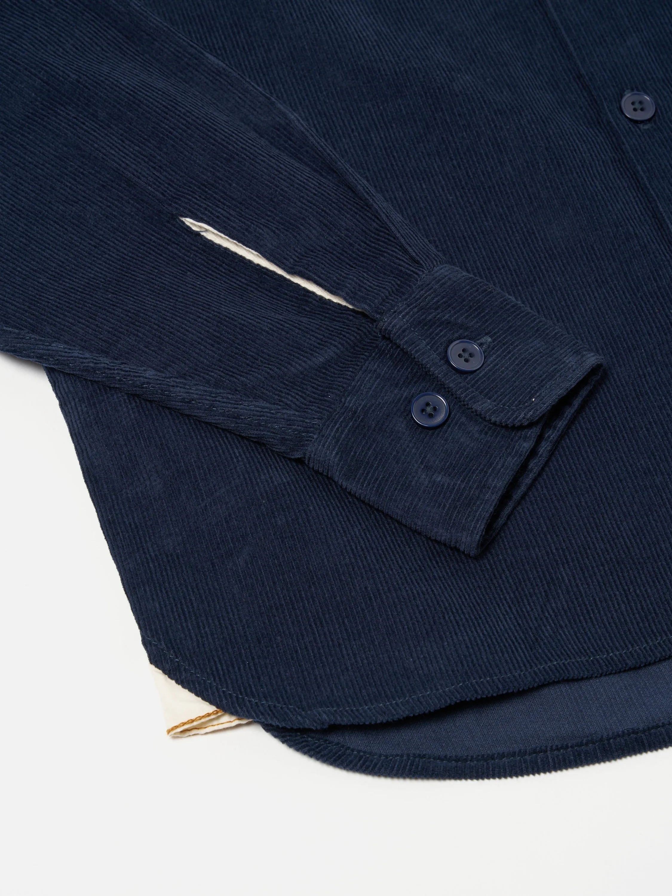 Universal Works Field Shirt in Navy Fine Cord sold by Universal Works product image thumbnail 5