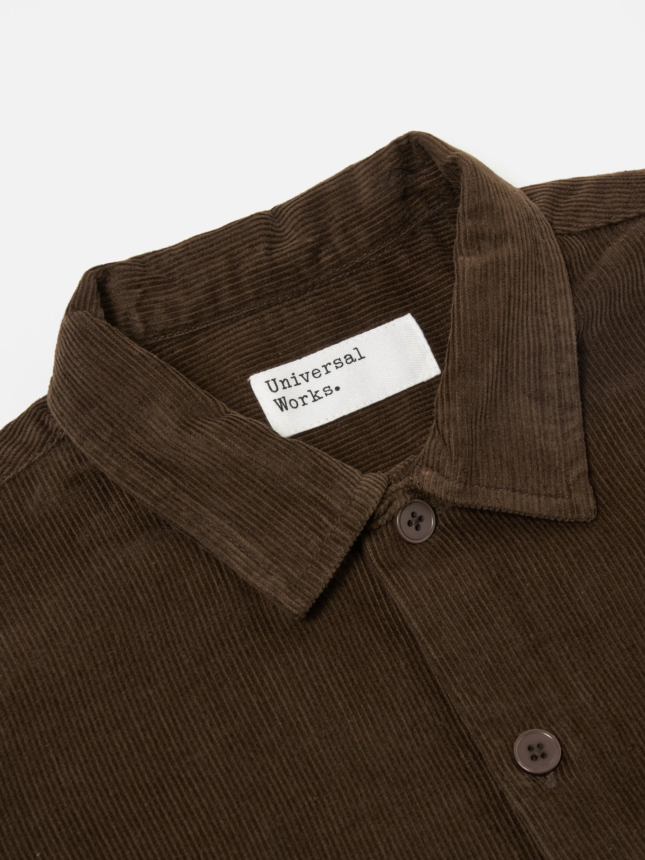 Universal Works Field Shirt in Brown Fine Cord sold by Universal Works product image thumbnail 3