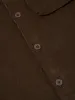 Universal Works Field Shirt in Brown Fine Cord sold by Universal Works