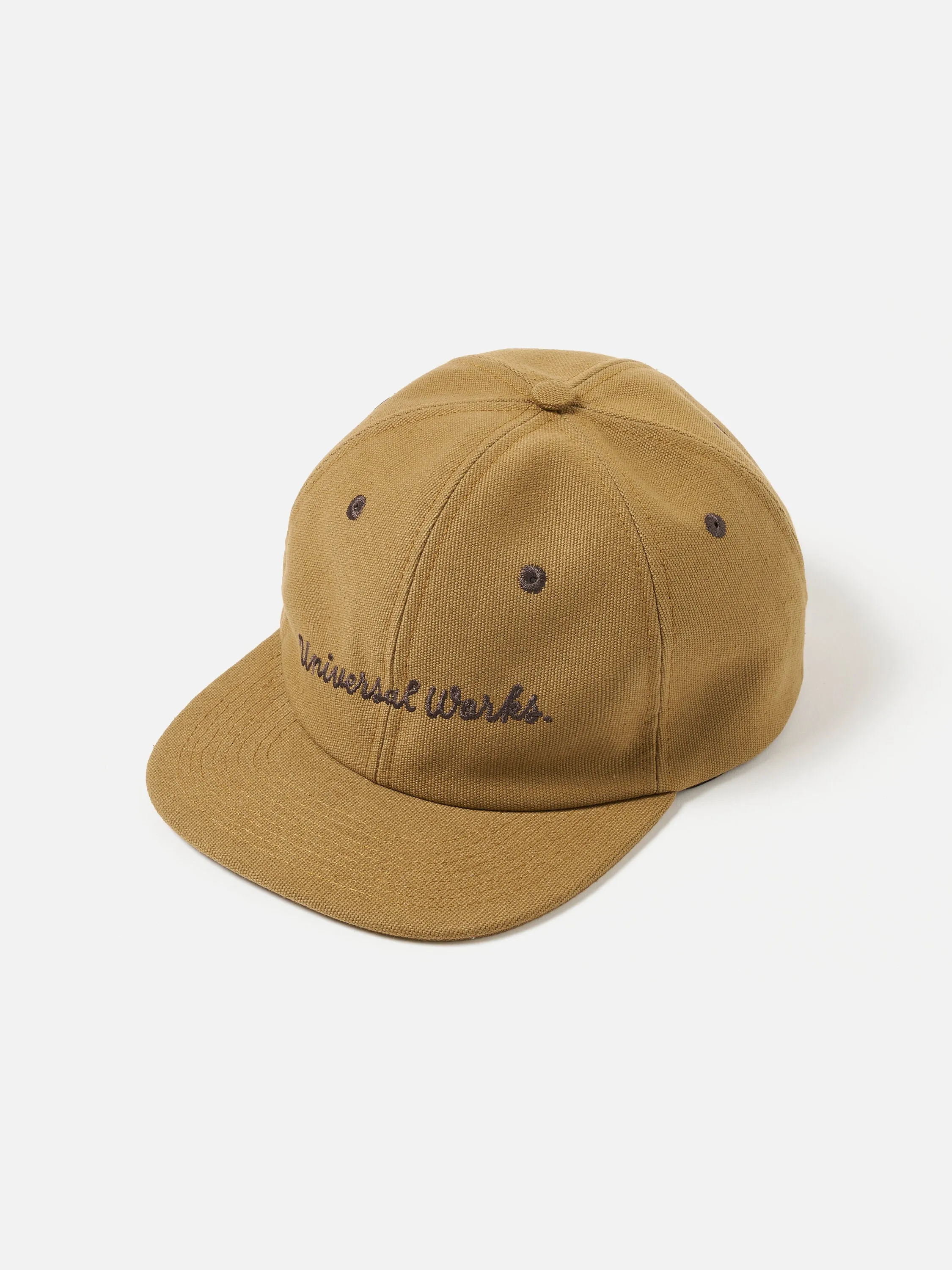Universal Works Baseball Hat in Khaki Canvas sold by Universal Works product image thumbnail 2