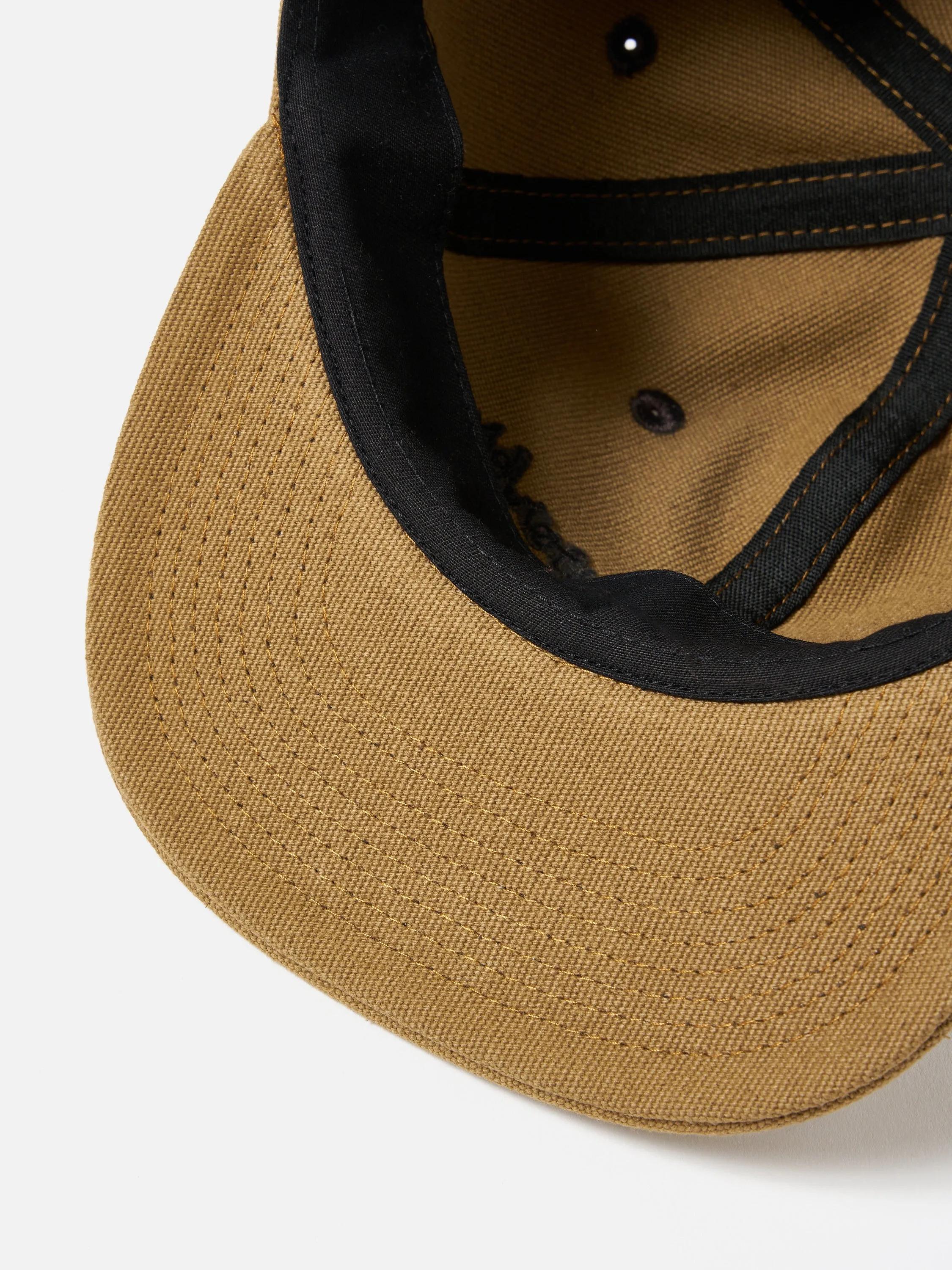 Universal Works Baseball Hat in Khaki Canvas sold by Universal Works product image thumbnail 5