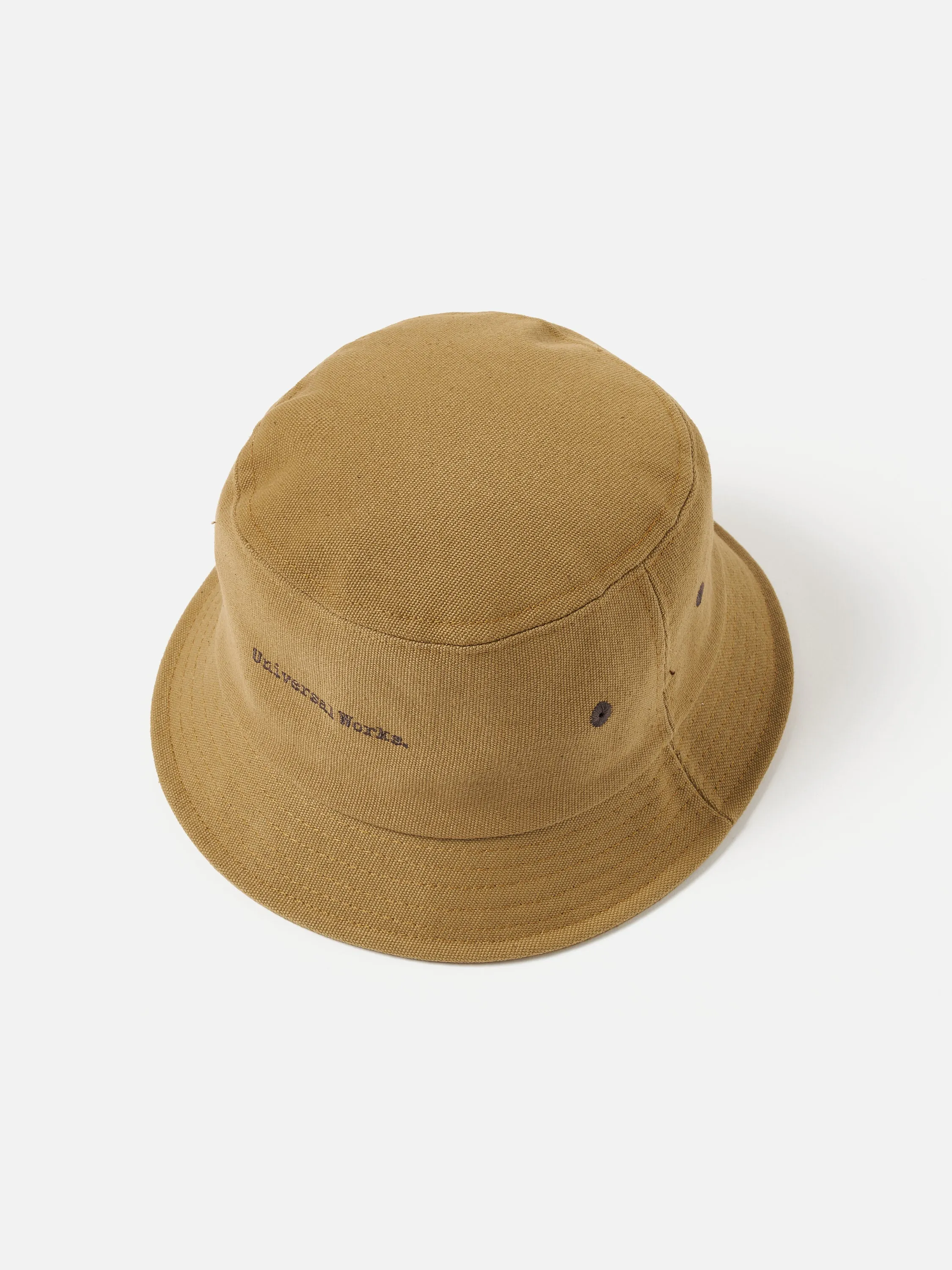 Universal Works Lewis Hat in Khaki Canvas sold by Universal Works product image thumbnail 2
