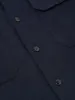 Universal Works L/S Utility Shirt in Navy Alaska Cotton sold by Universal Works