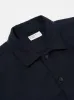Universal Works L/S Utility Shirt in Navy Alaska Cotton sold by Universal Works