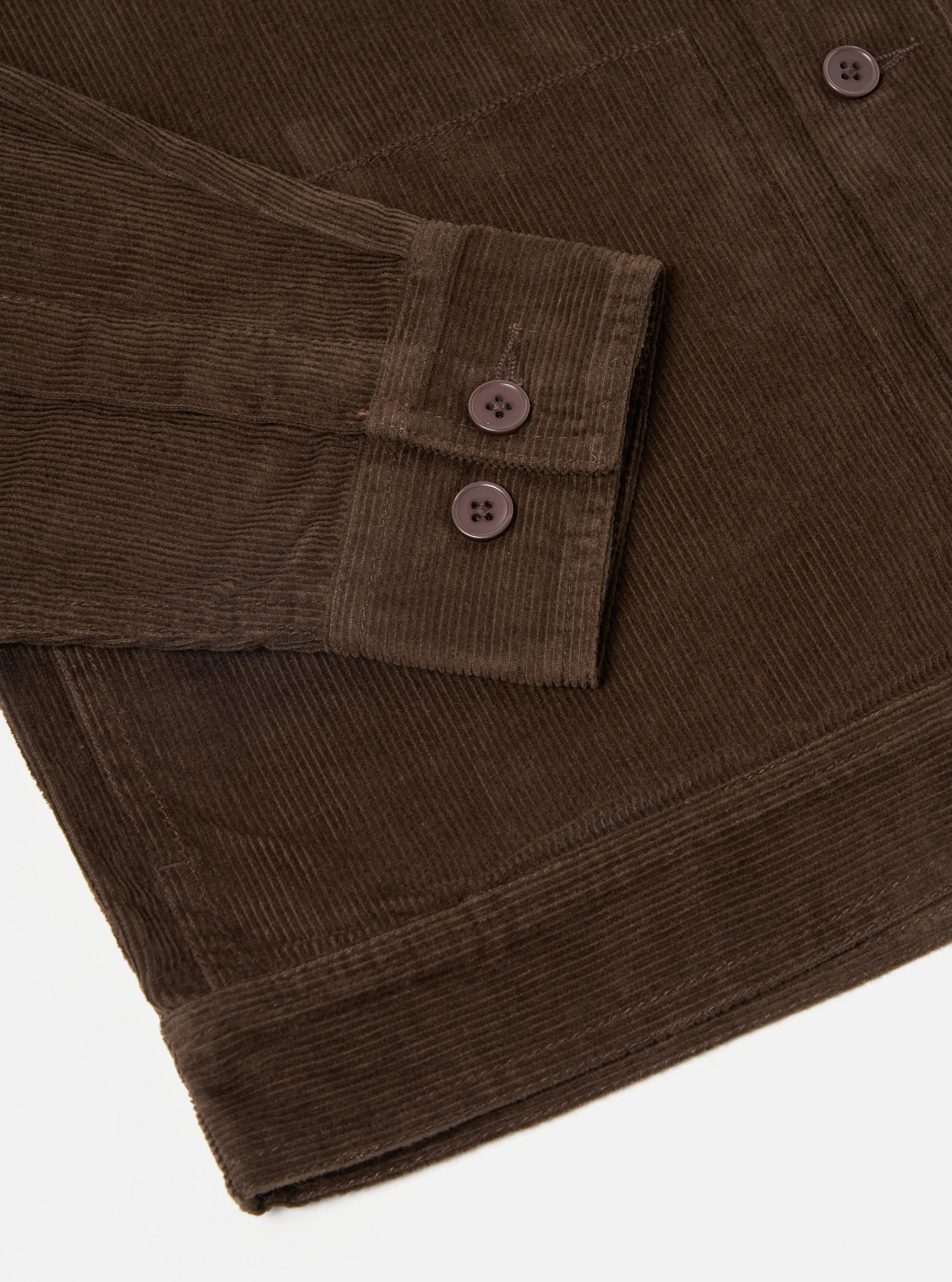 Universal Works Uniform Jacket in Brown Fine Cord sold by Universal Works product image thumbnail 5