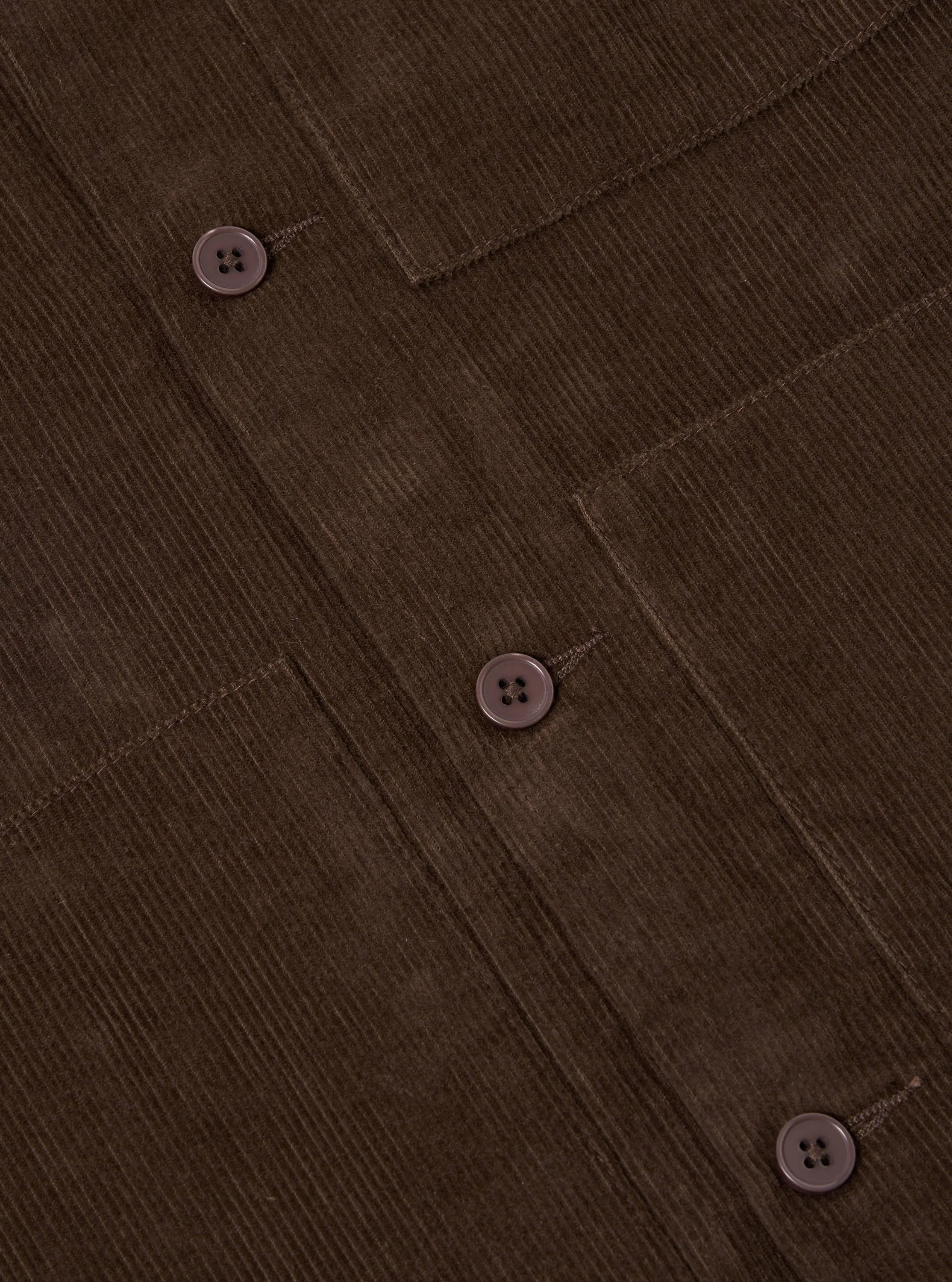 Universal Works Uniform Jacket in Brown Fine Cord sold by Universal Works product image thumbnail 4