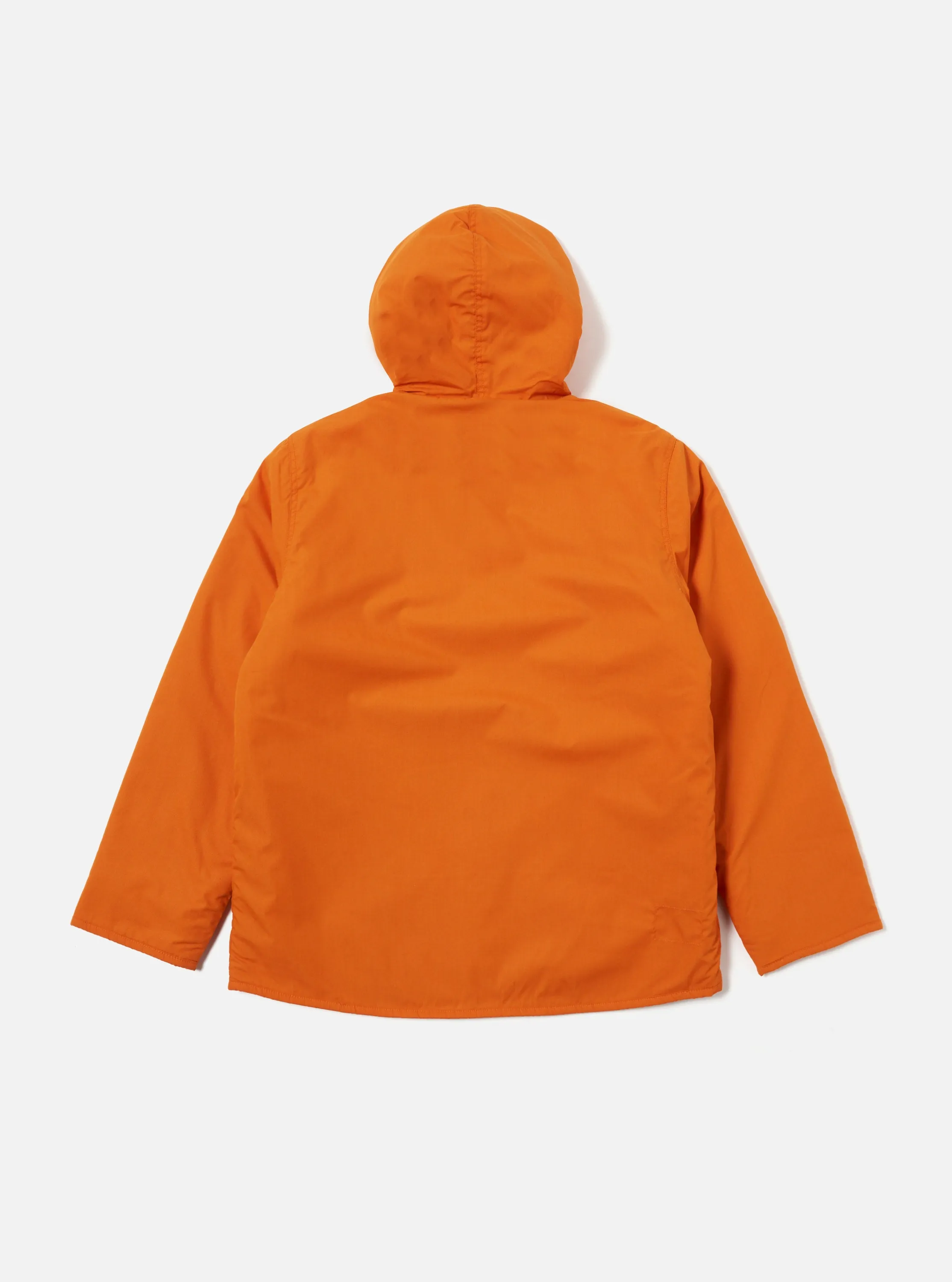 Universal Works Reversible Simple Hooded Jacket in Orange/Sand Recycled Polytech/Sherpa sold by Universal Works product image thumbnail 2