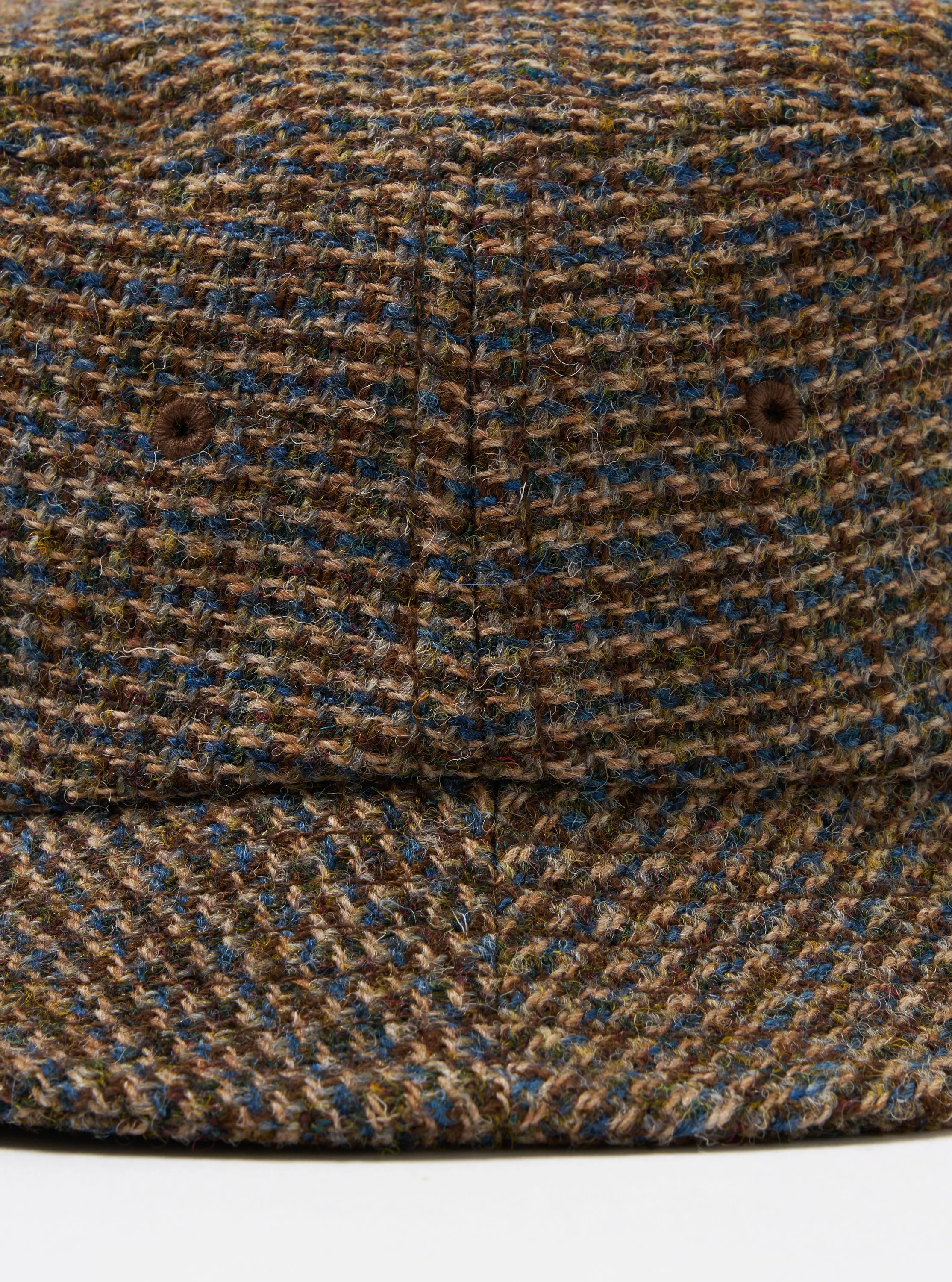 Universal Works Lewis Hat in Brown Harris Tweed Plaid sold by Universal Works product image thumbnail 5