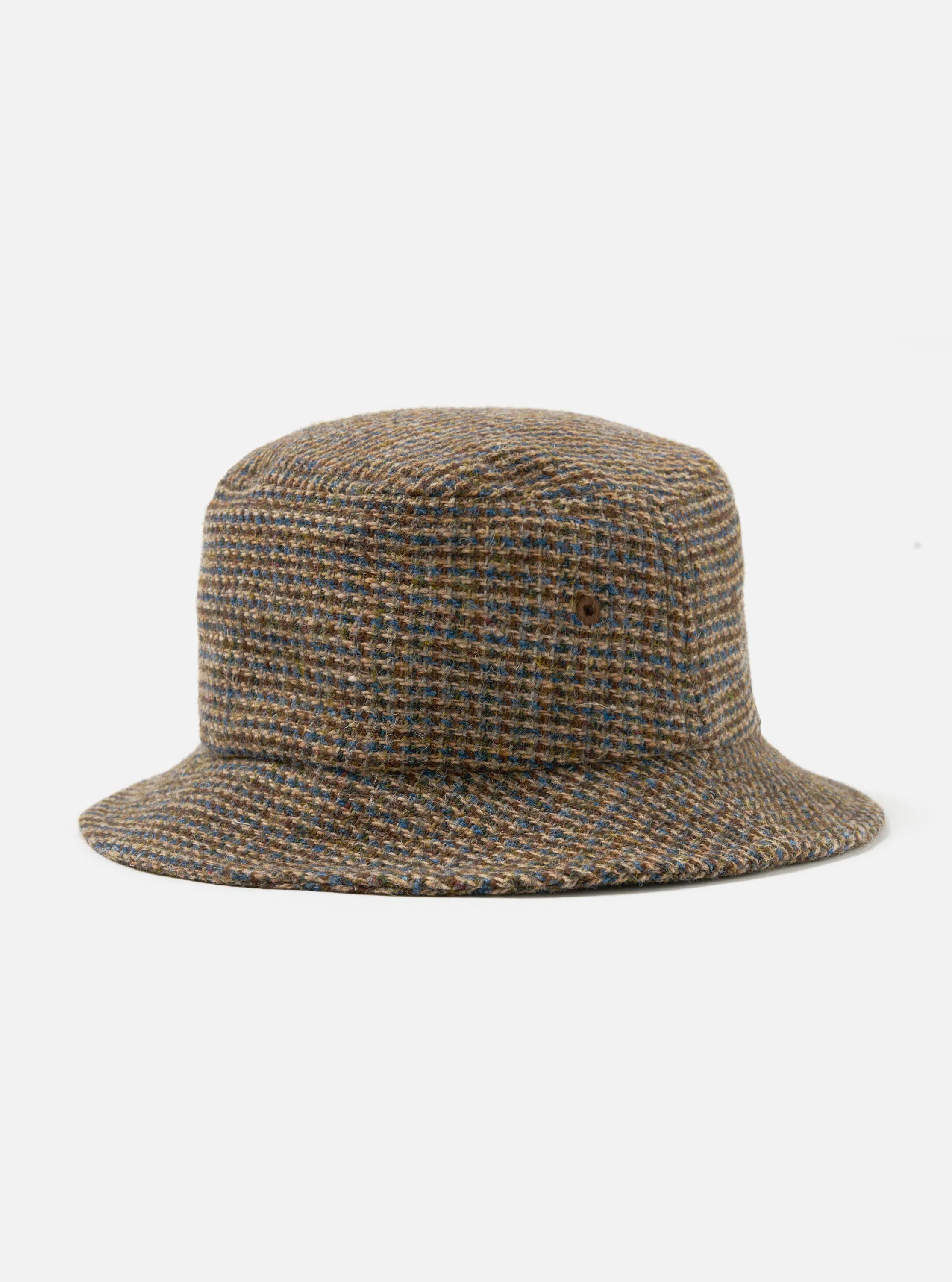 Universal Works Lewis Hat in Brown Harris Tweed Plaid sold by Universal Works product image thumbnail 2